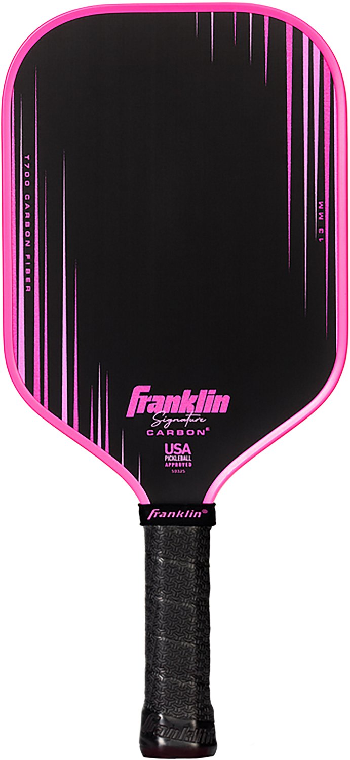 Franklin Sports Signature Carbon Series T700 Elongated 13MM Pickleball Paddle