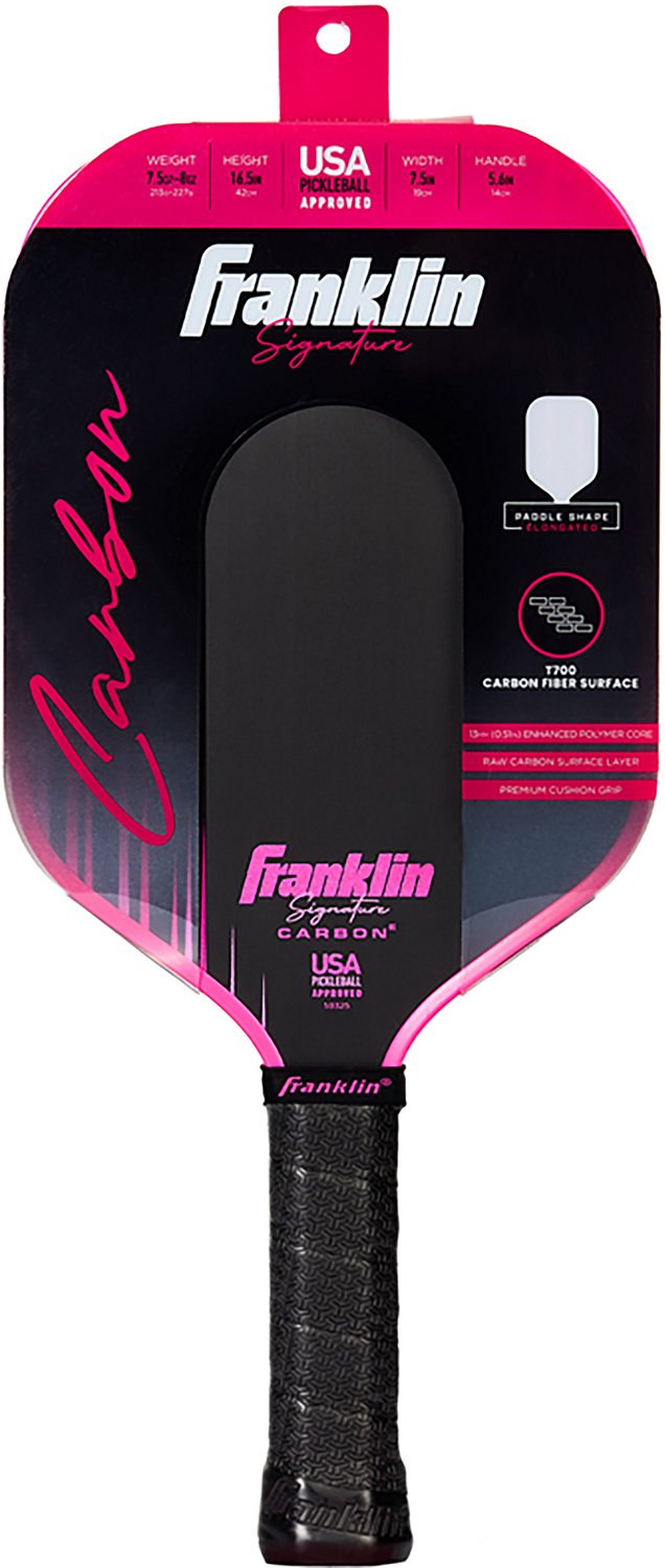 Franklin Sports Signature Carbon Series T700 Elongated 13MM Pickleball Paddle - view number 2