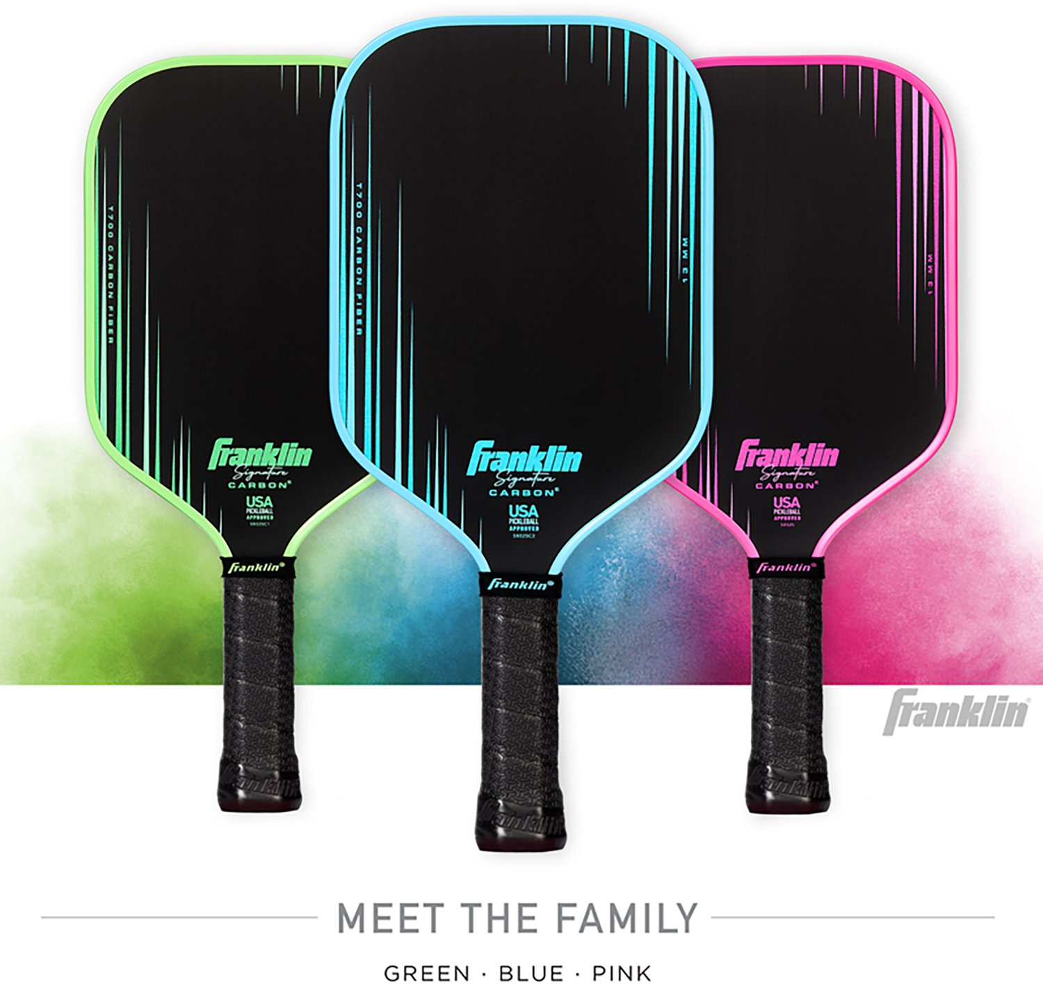 Franklin Sports Signature Carbon Series T700 Elongated 13MM Pickleball Paddle - view number 7