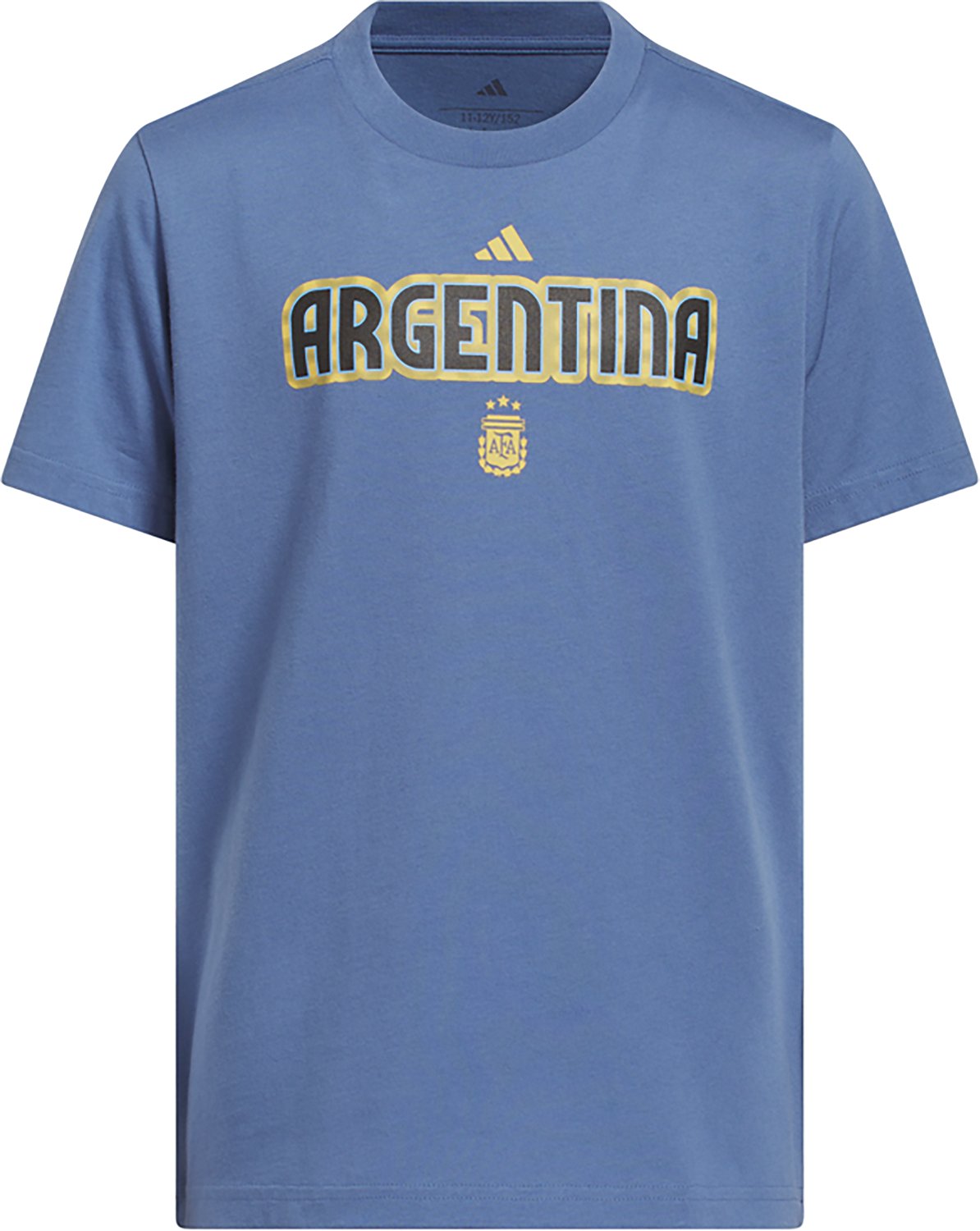 adidas Boys’ Argentina World Cup 2026 Home Short-Sleeve T-Shirt