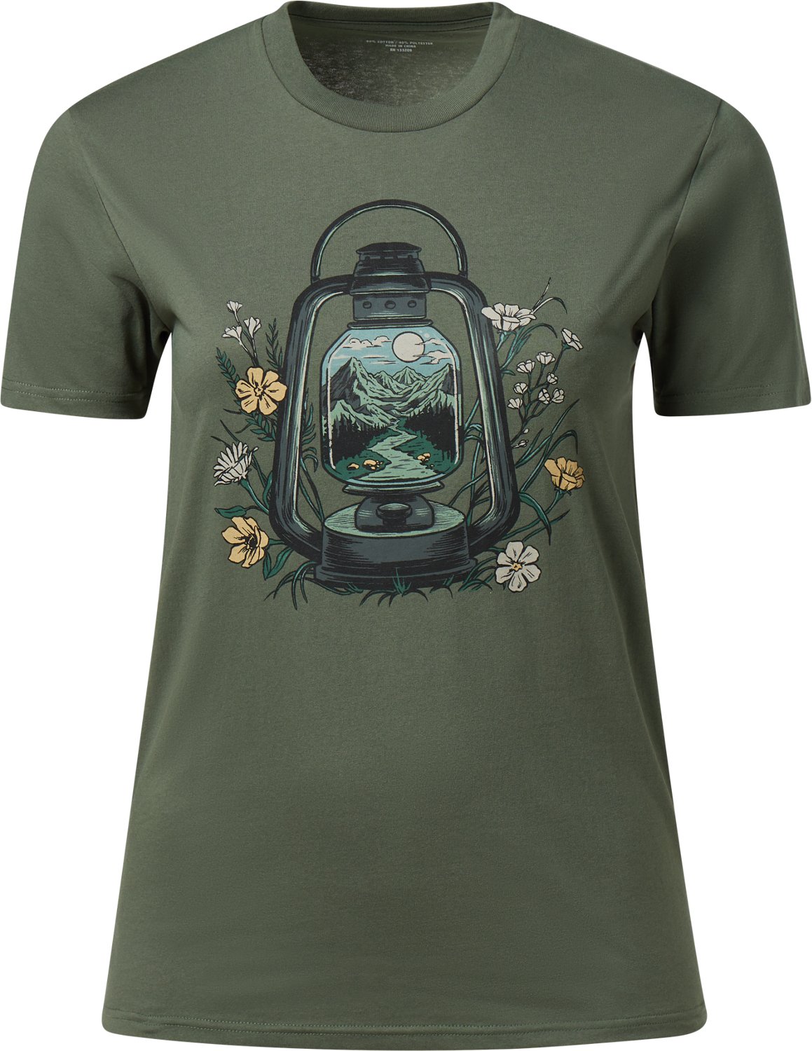 Academy Sports + Outdoors Women's Floral Lantern T-shirt