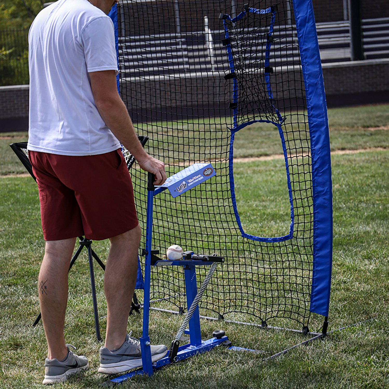 Louisville Slugger Blue Flame Pitching Machine                                                                                   - view number 6