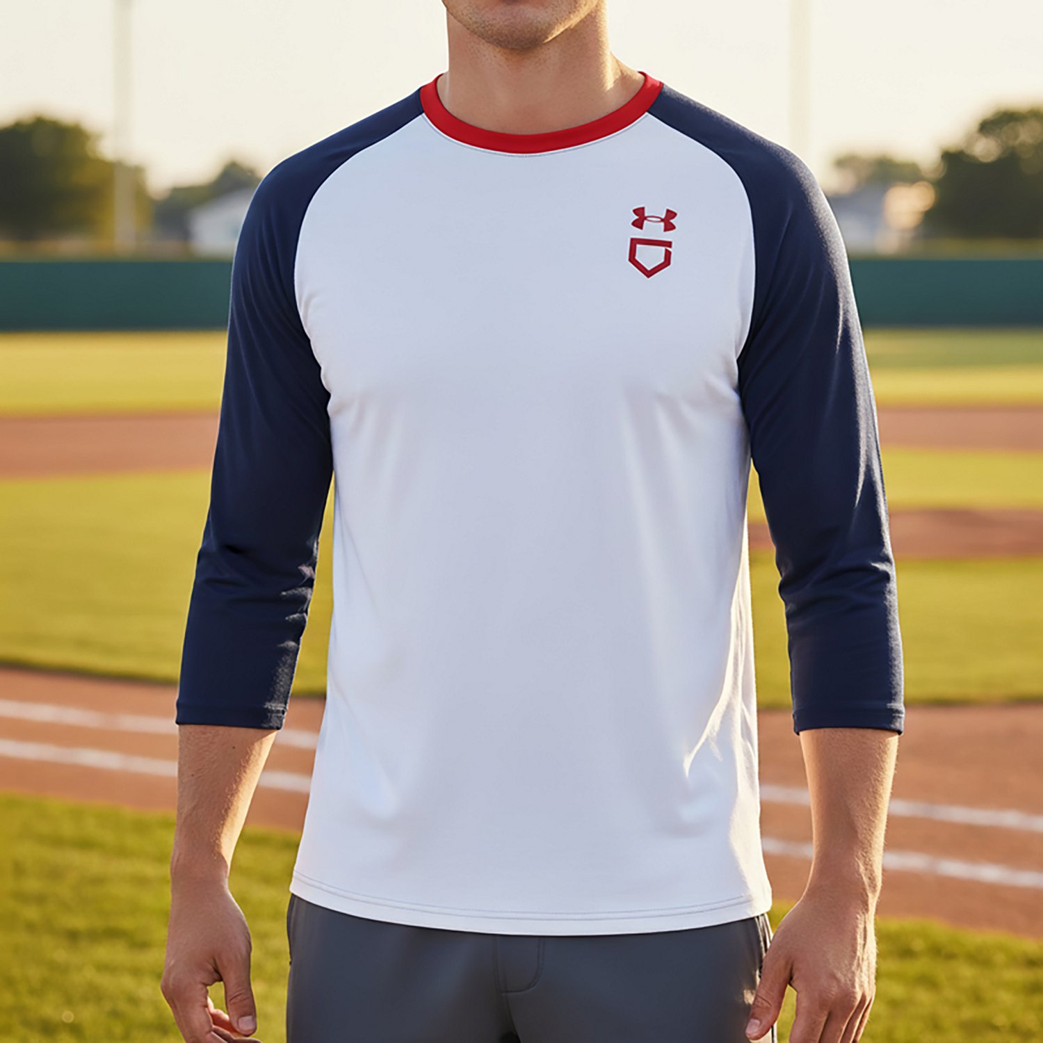 Under Armour Men's Utility Performance 3/4 Sleeve T-shirt                                                                        - view number 3
