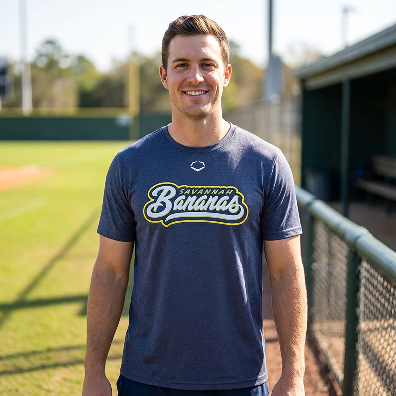 EvoShield Adults' Savannah Bananas Heather Tech T-shirt | Academy