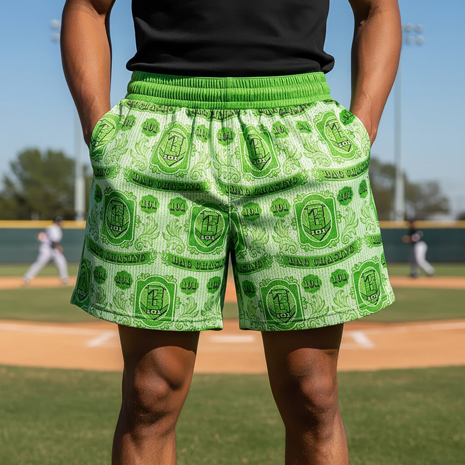 Baseball Lifestyle 101 Youth Bag Chaser Shorts  - view number 4