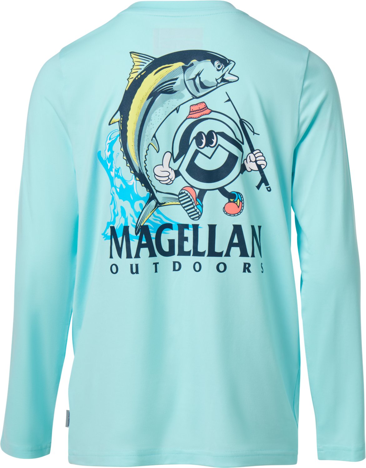 Magellan Outdoors Boys' Pocket Graphic Long Sleeve T-shirt