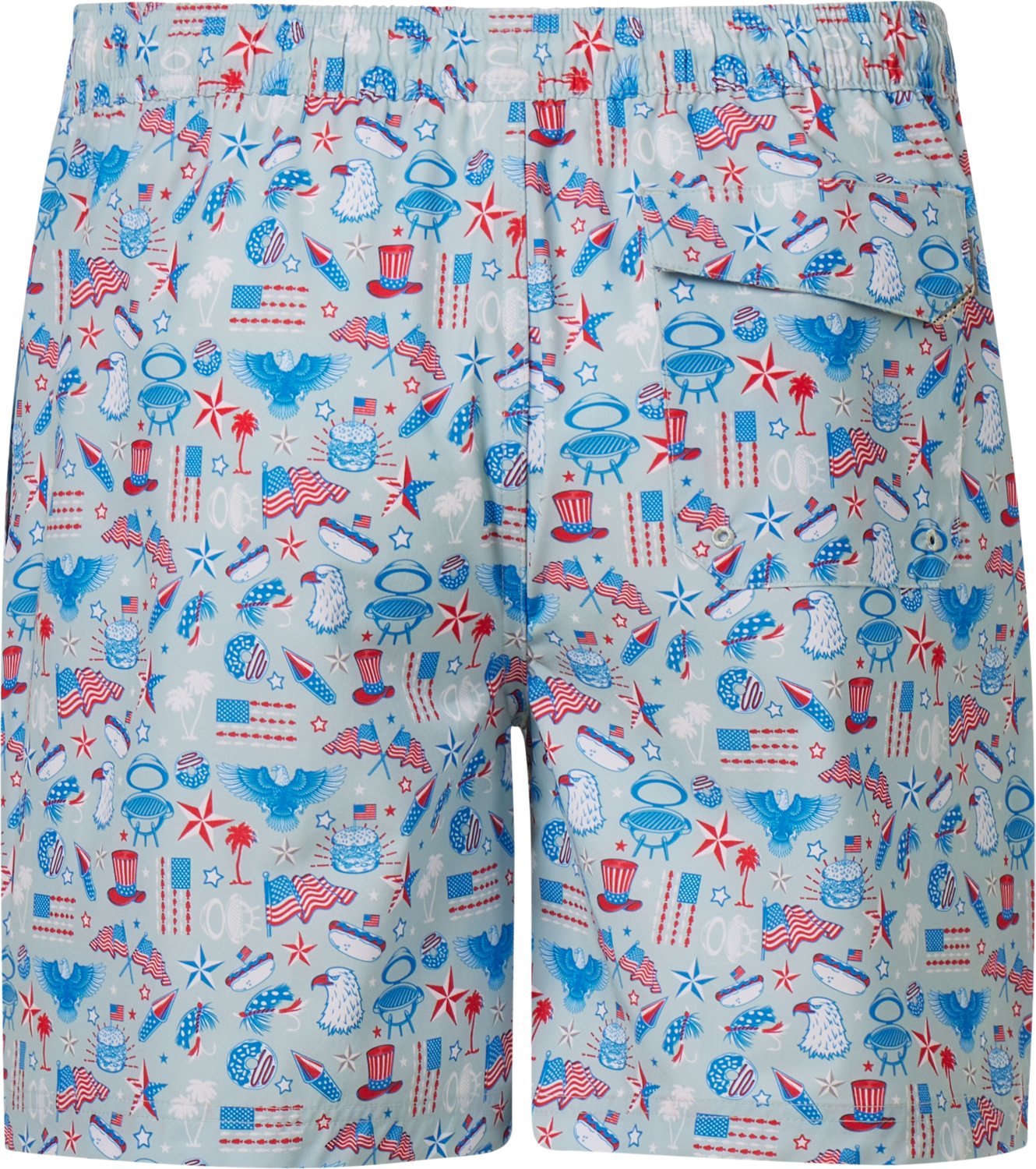 Magellan Outdoors Men's Americana Print Shorts 7 in - view number 3