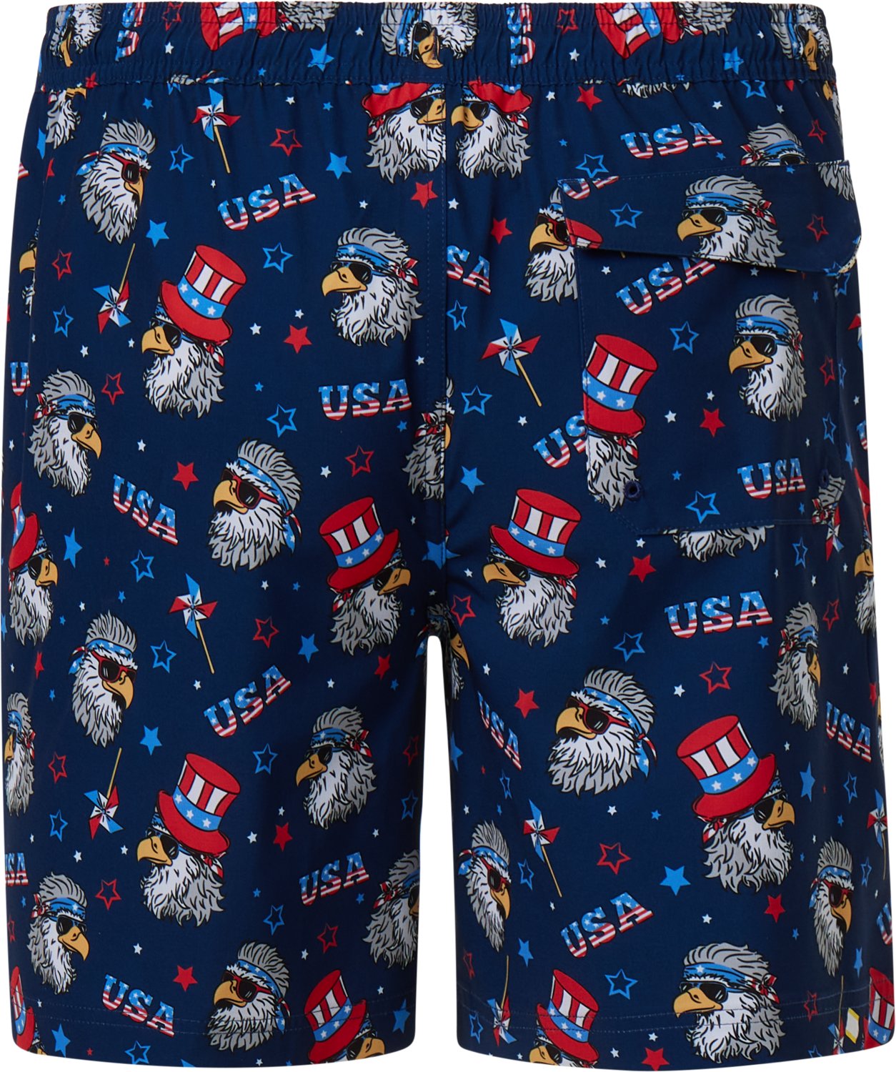 Magellan Outdoors Men's Americana Print Shorts 7 in - view number 3