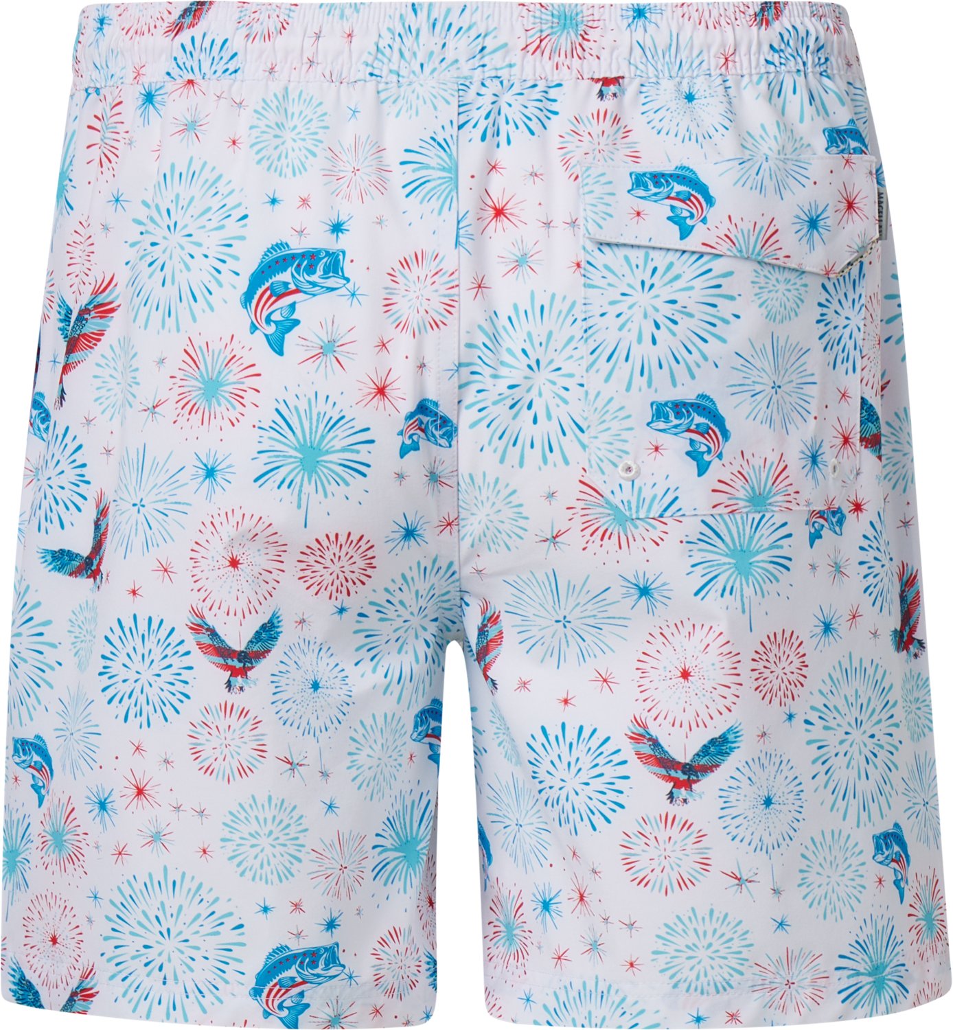 Magellan Outdoors Men's Americana Print Shorts 7 in - view number 3