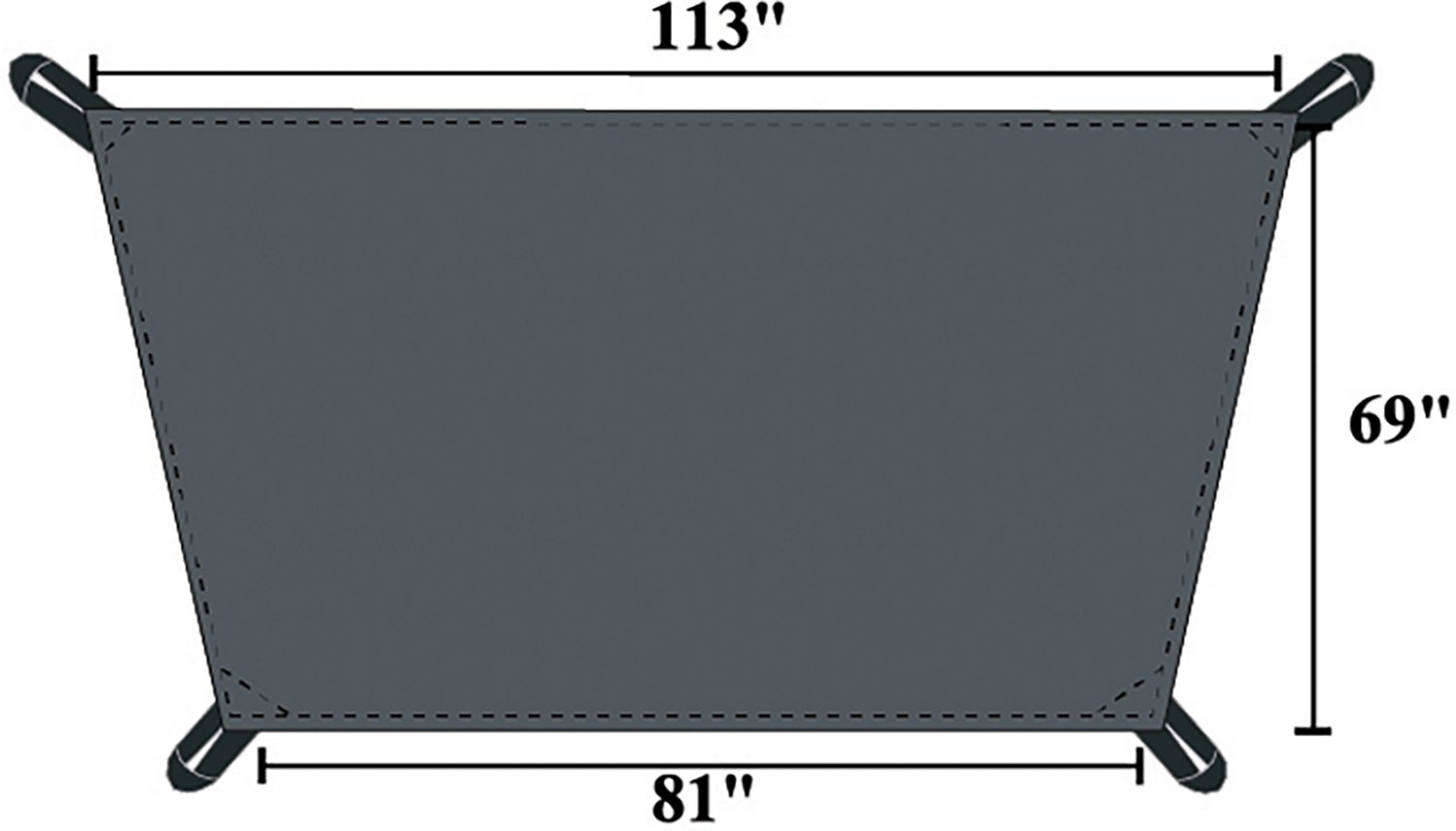 Napier Outdoors Footprint for Screen Room - view number 2