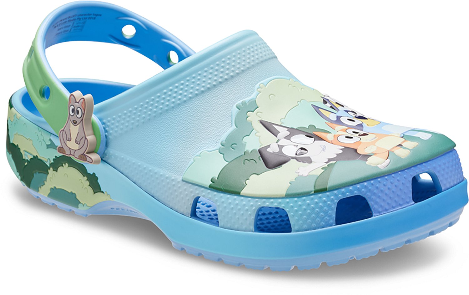 Crocs Kids' Bluey Classic Clogs - view number 3