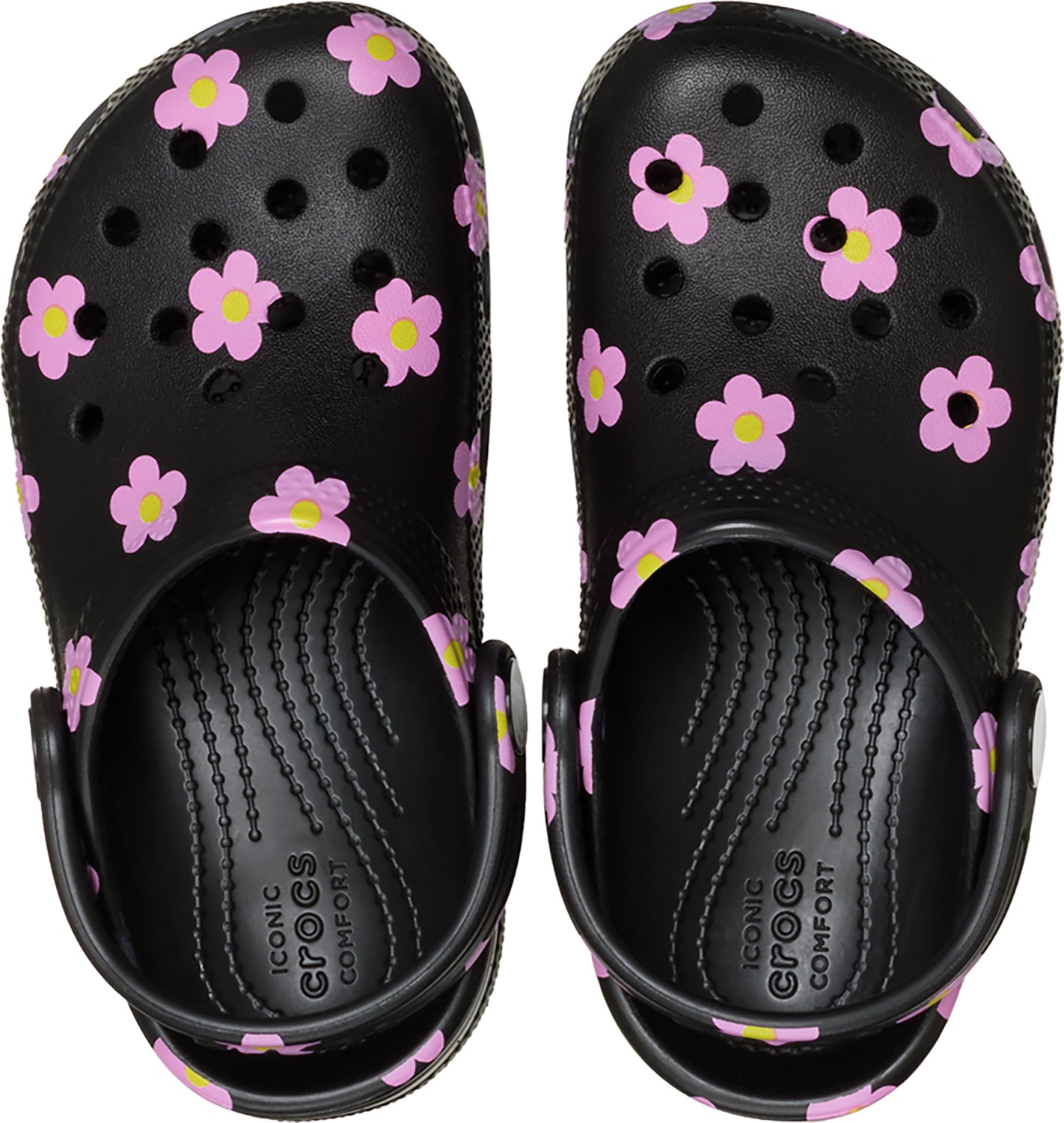 Crocs Toddlers' Flower Classic Clogs - view number 4