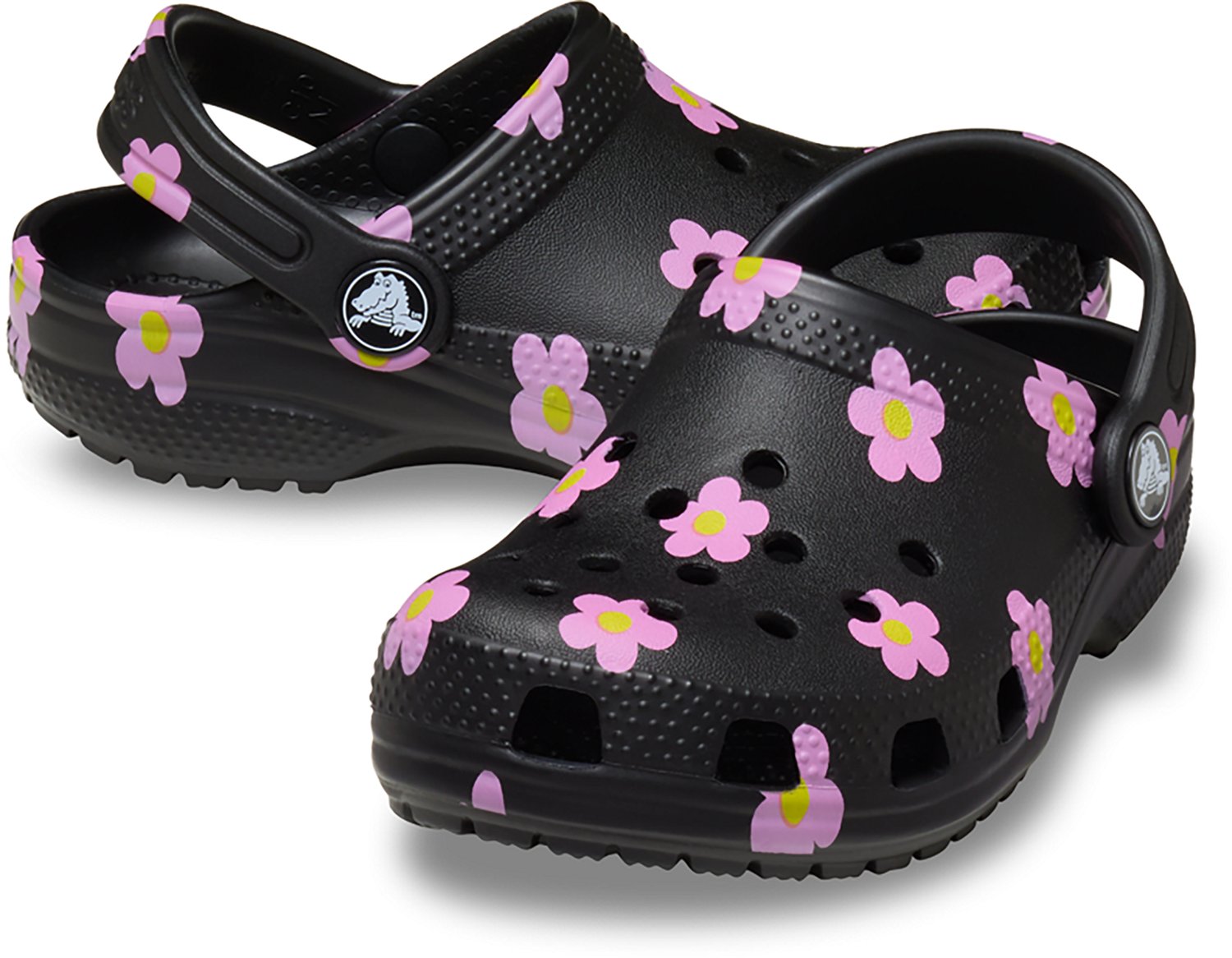 Crocs Toddlers' Flower Classic Clogs - view number 6