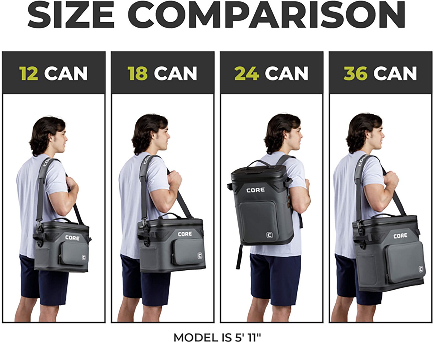 CORE Equipment Climakeep 24 Can Backpack Cooler - view number 7