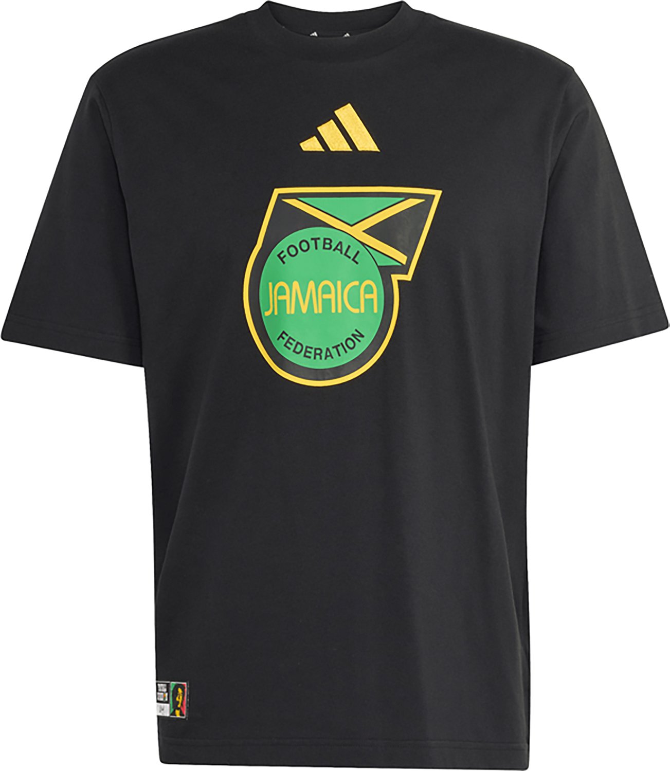 adidas Men's World Cup 2026 Jamaica Alphaskin Graphic T-shirt - view number 6
