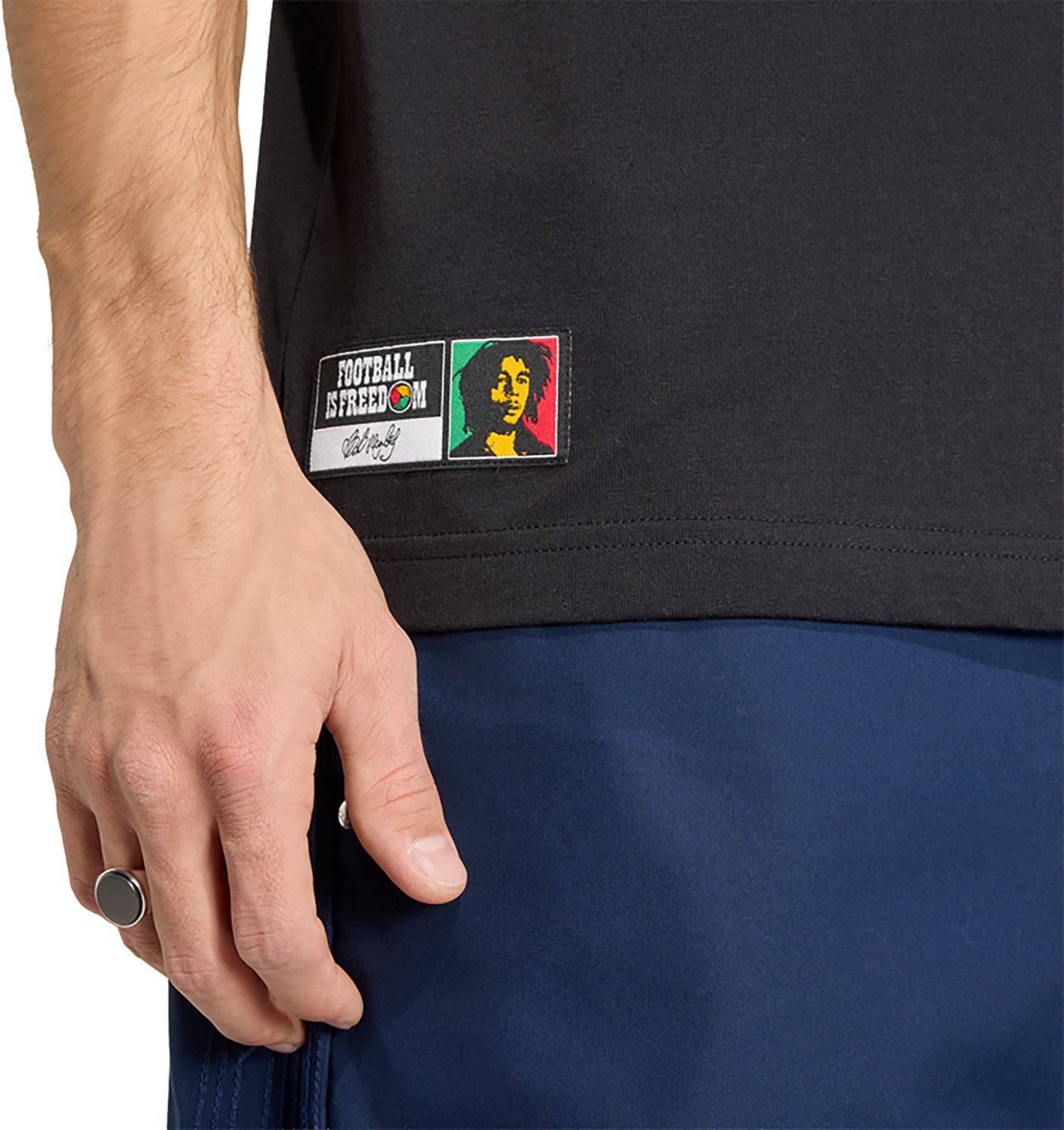 adidas Men's World Cup 2026 Jamaica Alphaskin Graphic T-shirt - view number 5