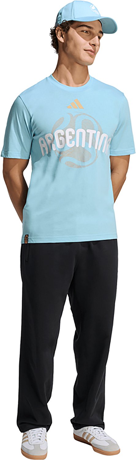 adidas Men's Argentina 2026 World Cup Graphic T-shirt - view number 3