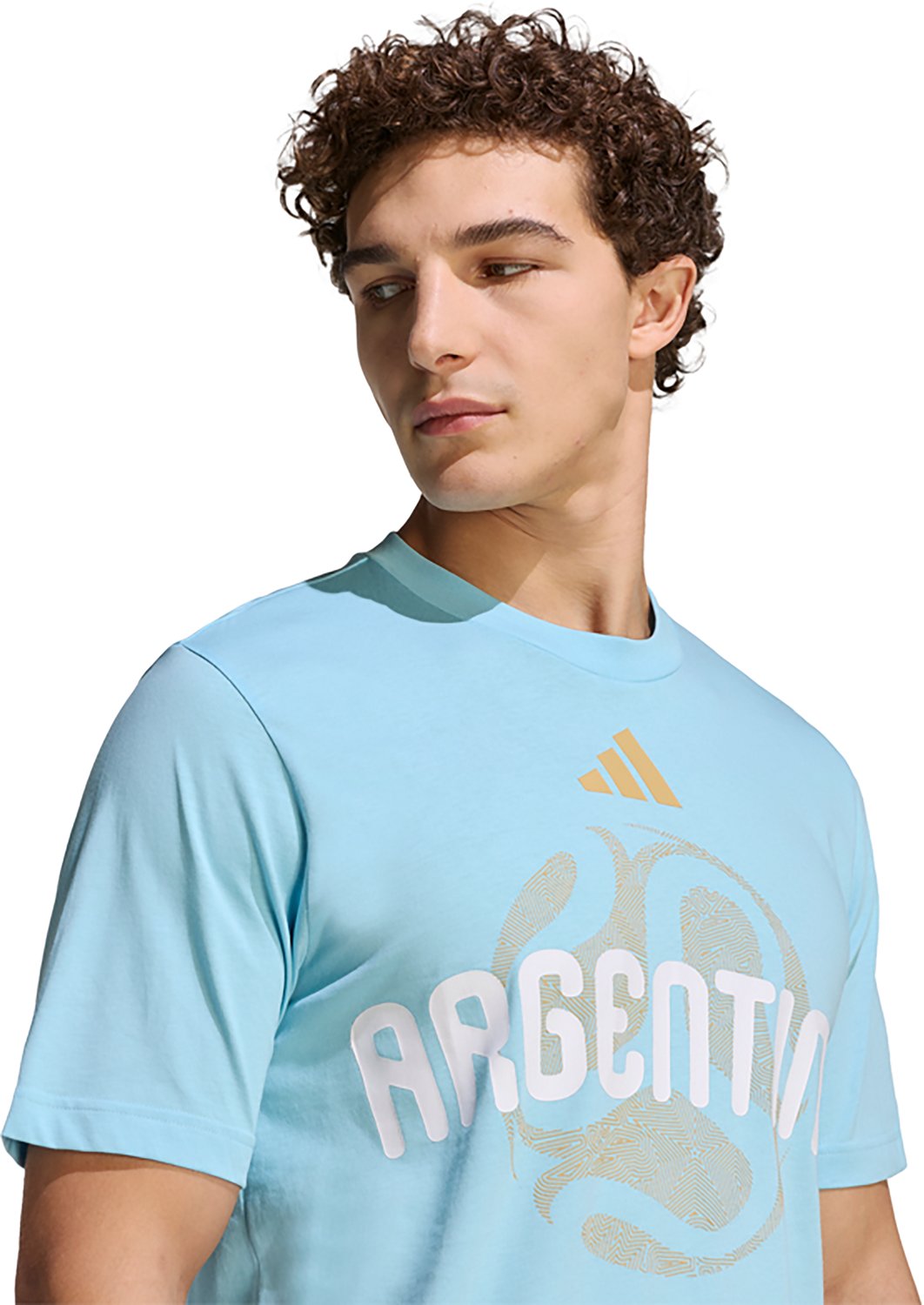 adidas Men's Argentina 2026 World Cup Graphic T-shirt - view number 4