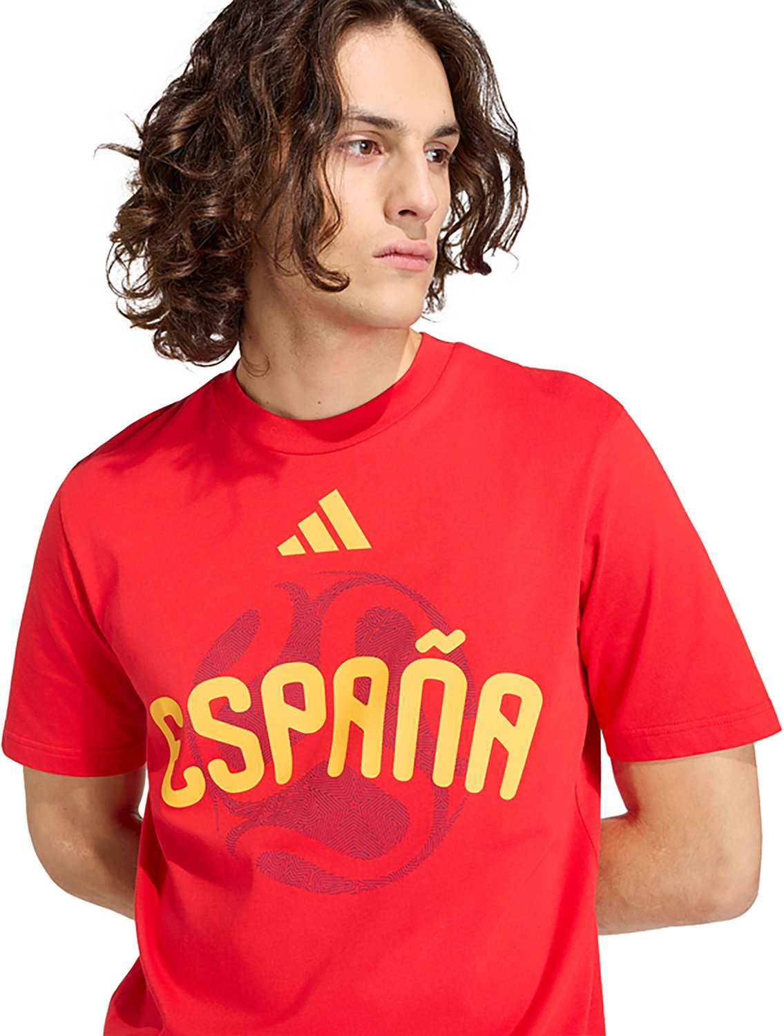 adidas Men's Spain 2026 World Cup Graphic T-shirt - view number 4