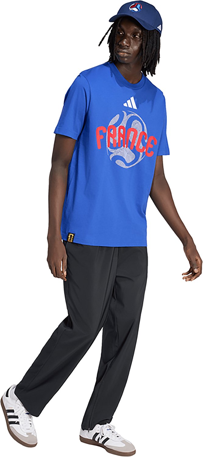 adidas Men's France 2026 World Cup Graphic T-shirt - view number 3