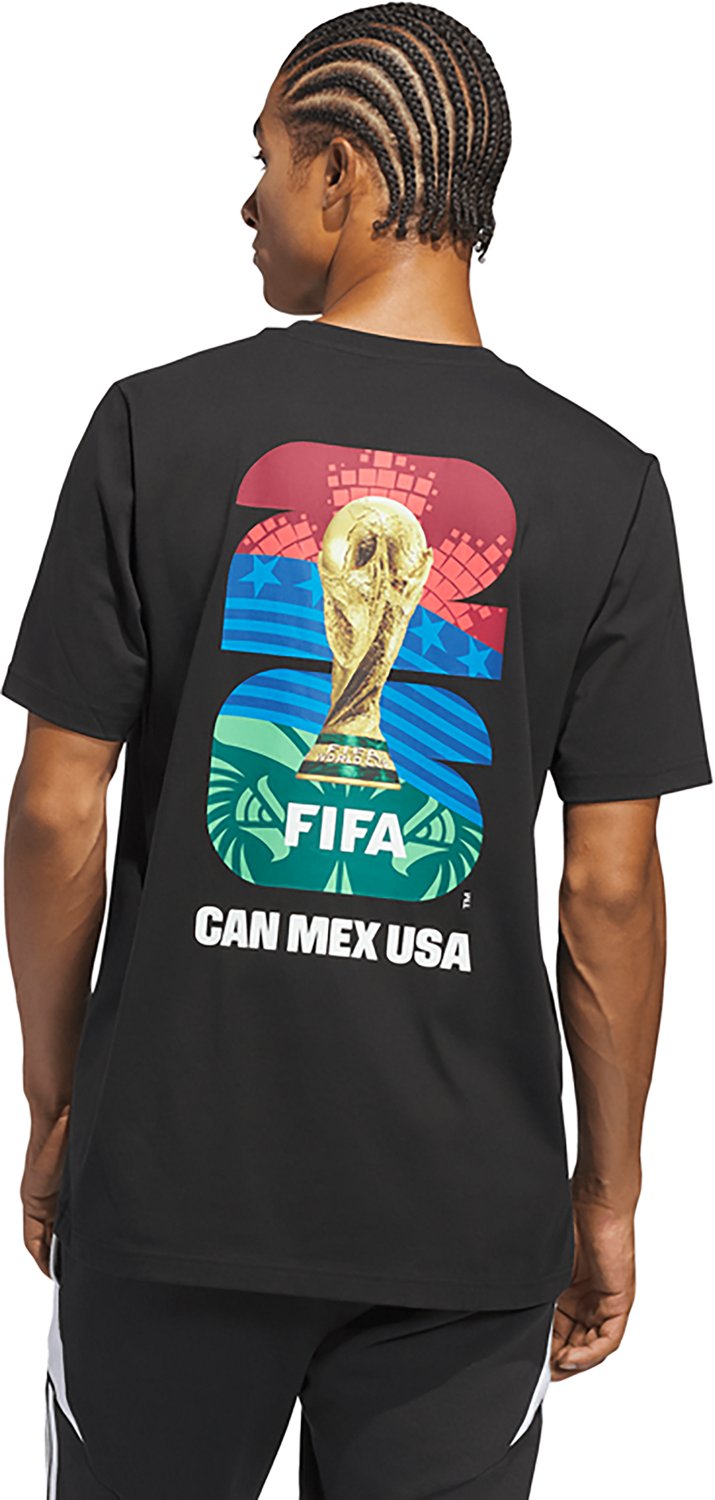 adidas Men's MLS 2026 World Cup Official Match Ball Graphic T-shirt - view number 2