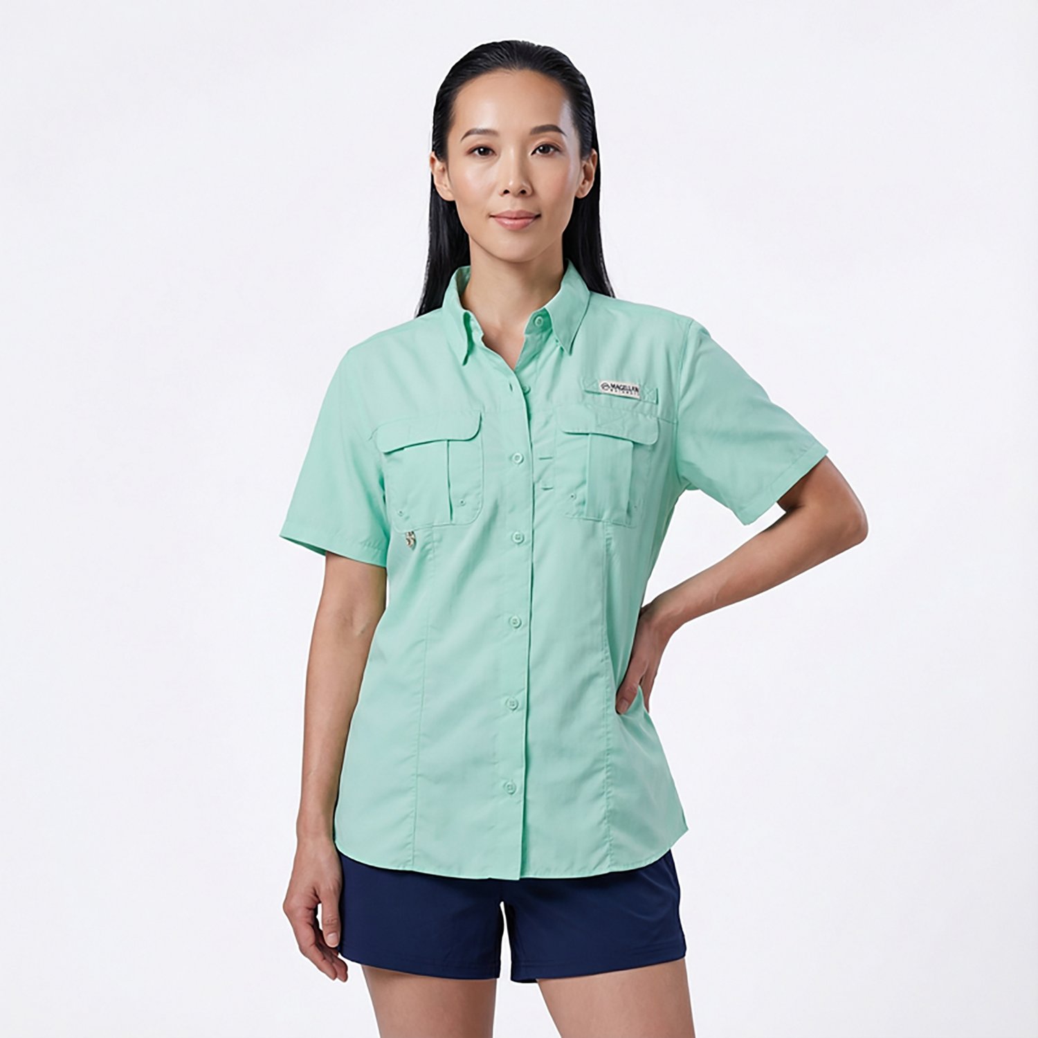 Magellan Outdoors Women's Laguna Madre Fishing Shirt                                                                             - view number 2