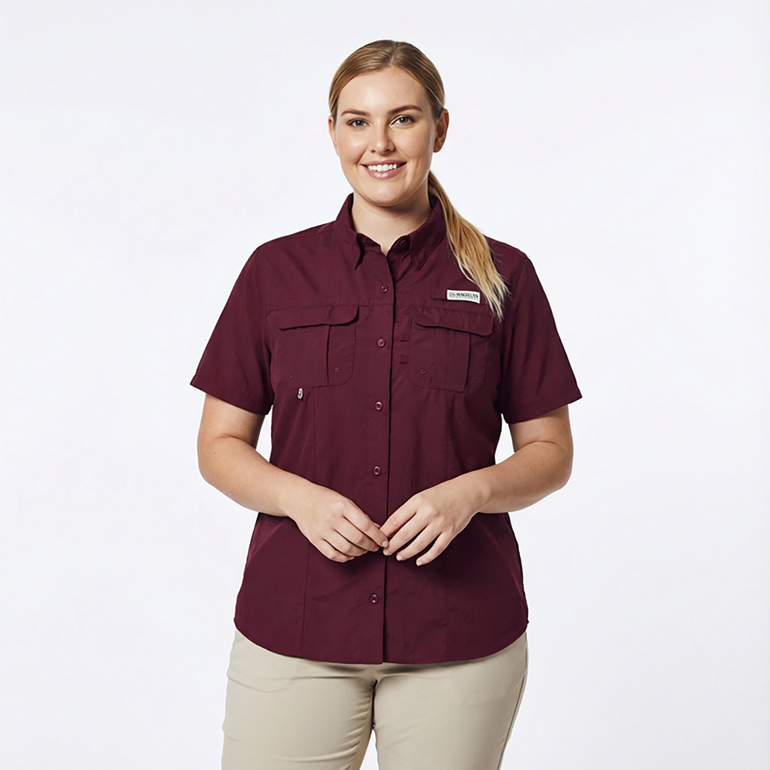 Magellan Outdoors Women's Laguna Madre Fishing Shirt                                                                             - view number 2