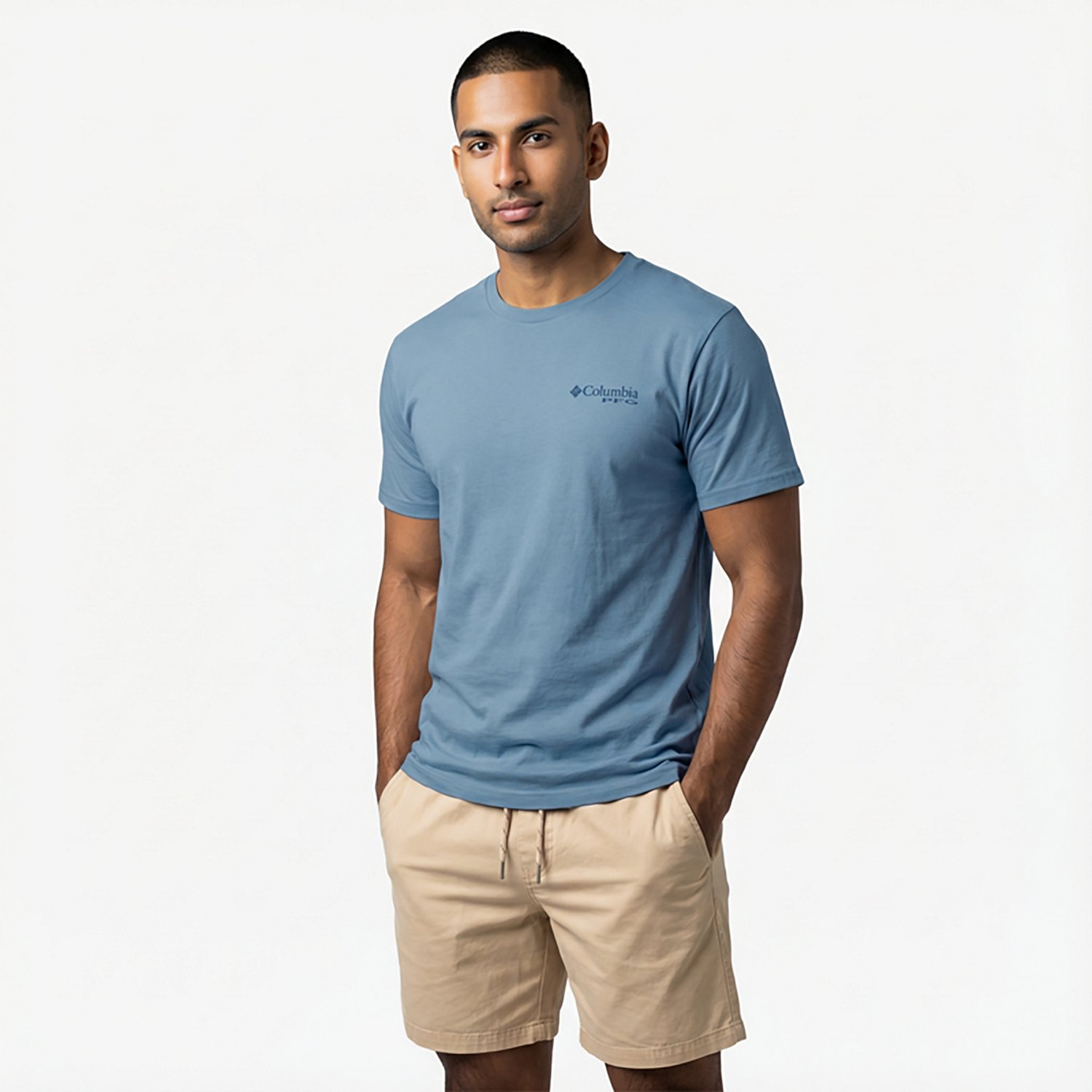Columbia Sportswear Men's PFG Triangle T-shirt                                                                                   - view number 2