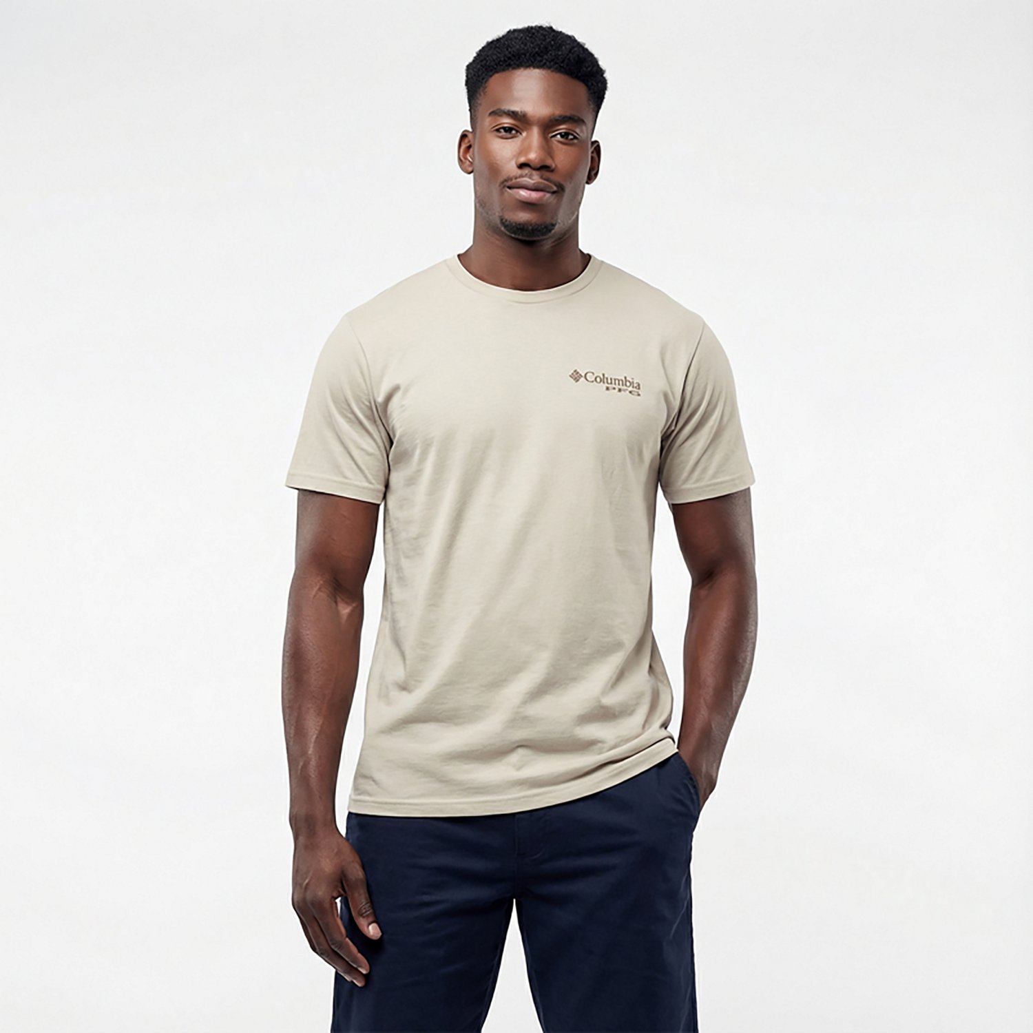 Columbia Sportswear Men's PFG Triangle T-shirt                                                                                   - view number 2