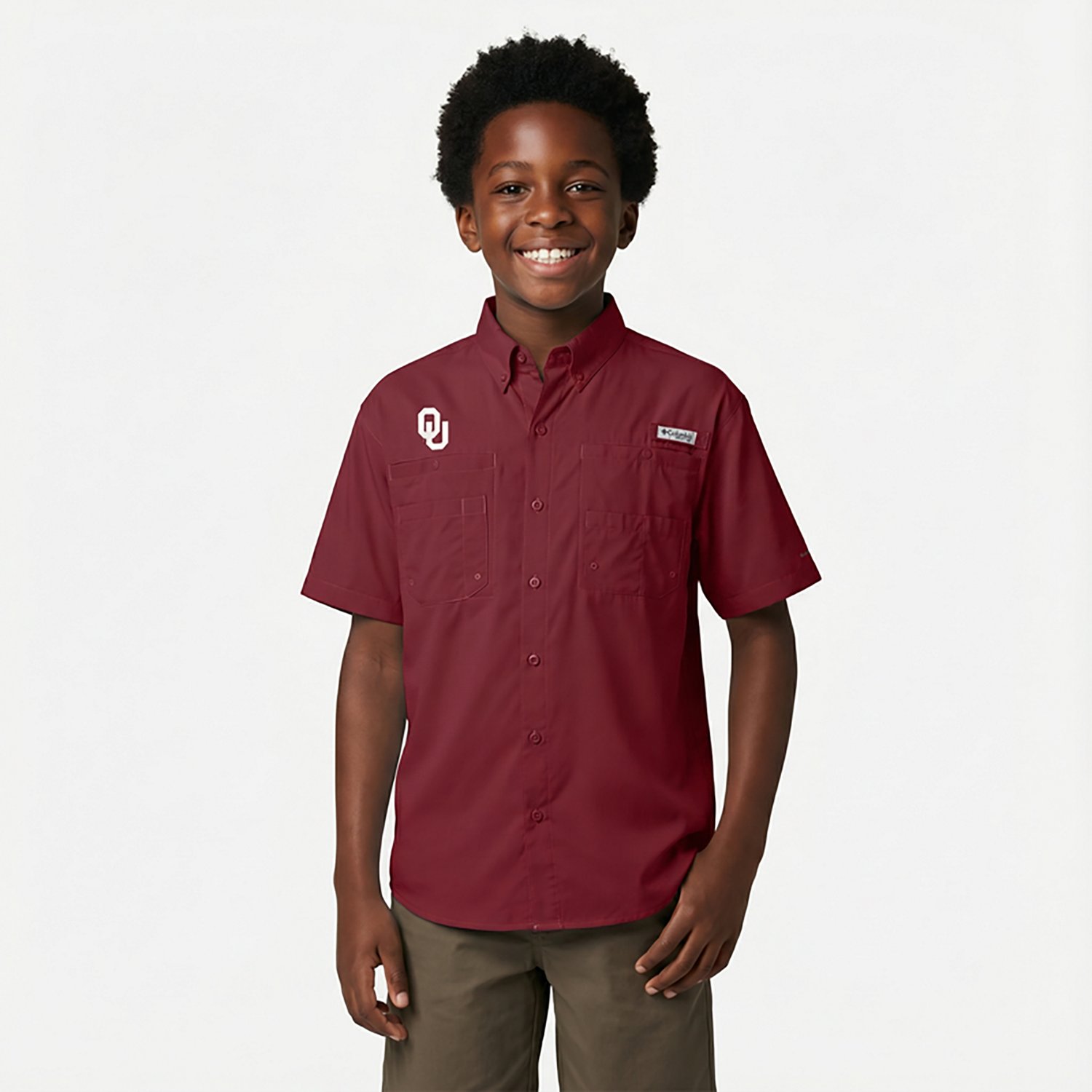 Columbia Sportswear Men's University of Oklahoma Tamiami Shirt - view number 2