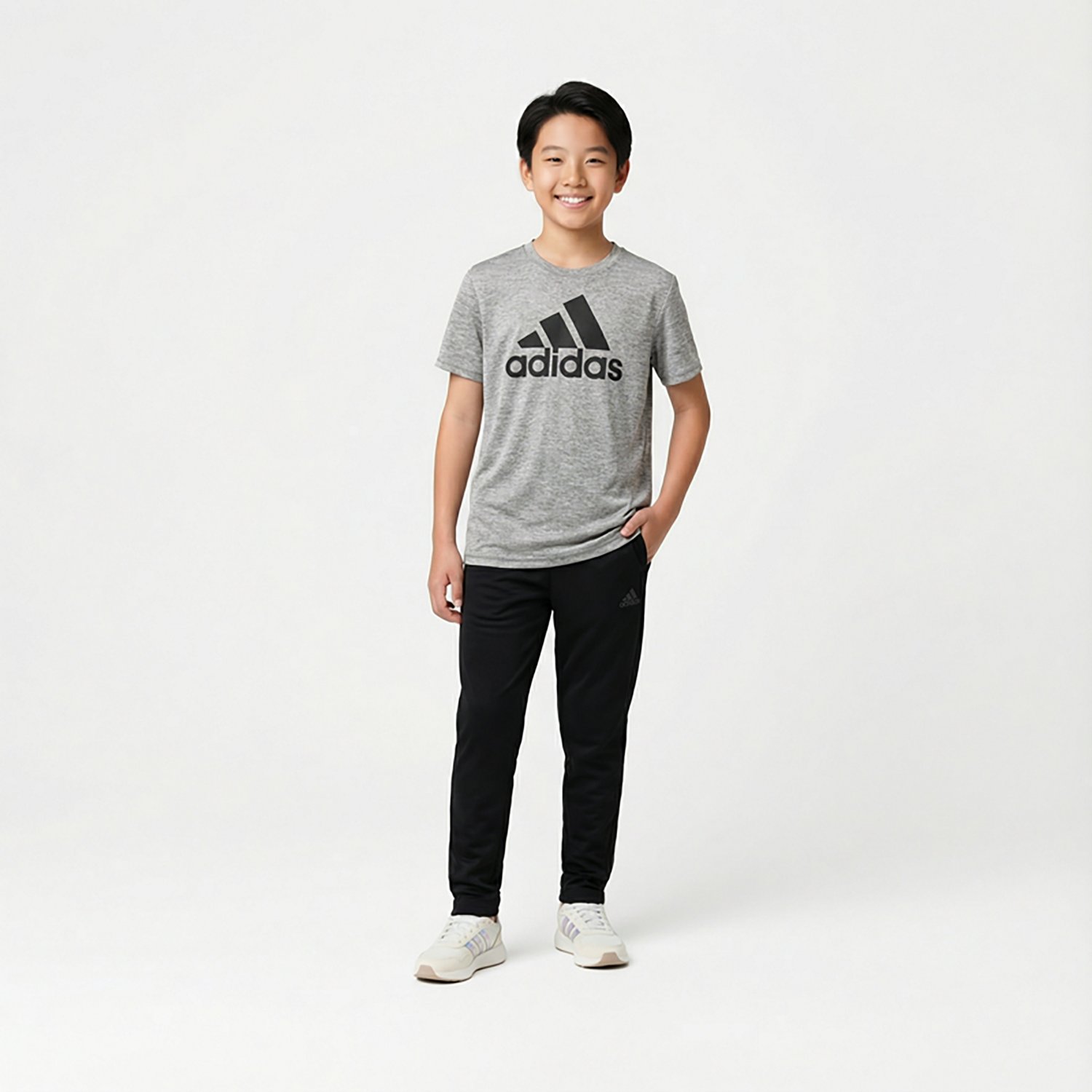 adidas Boys' Logo climalite T-shirt