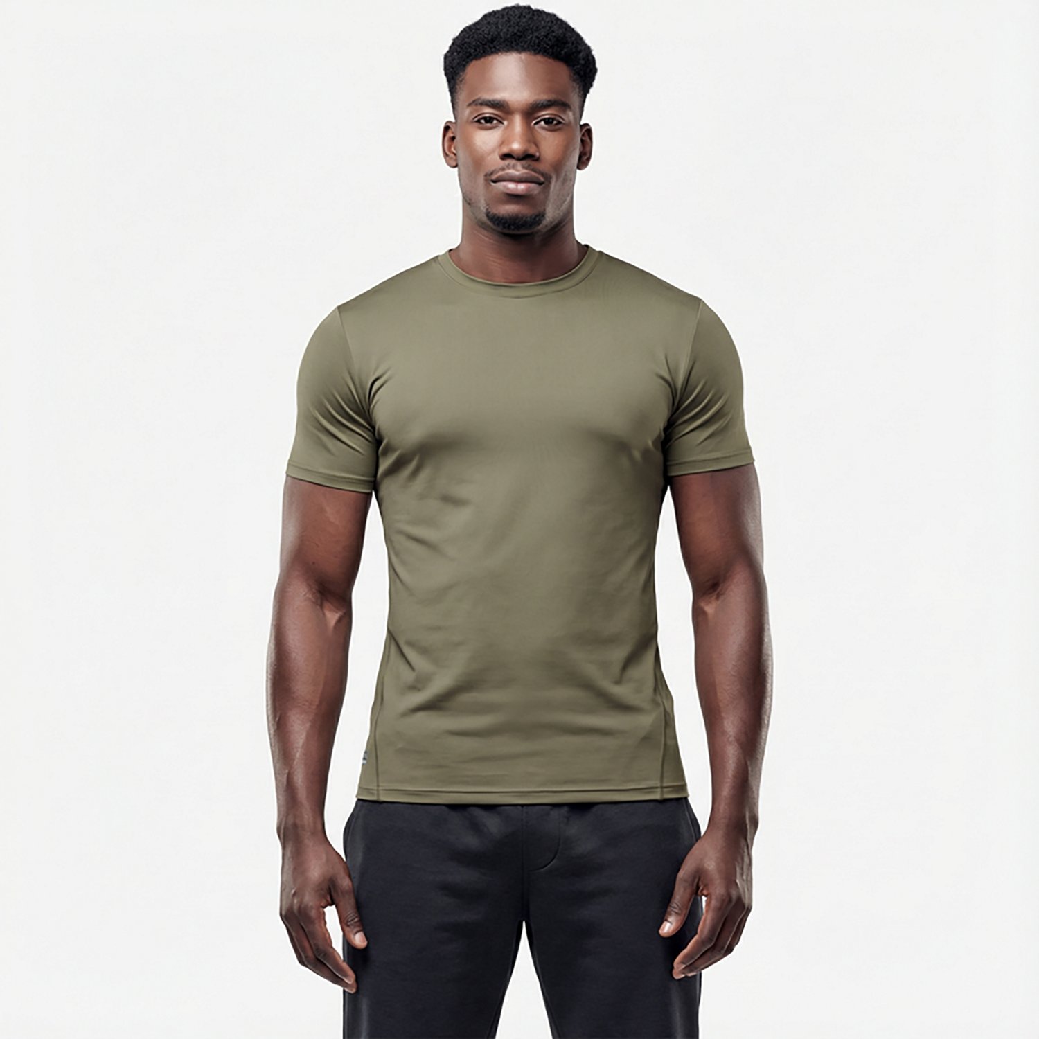 Under Armour Men's Tactical HeatGear Compression T-shirt                                                                         - view number 2