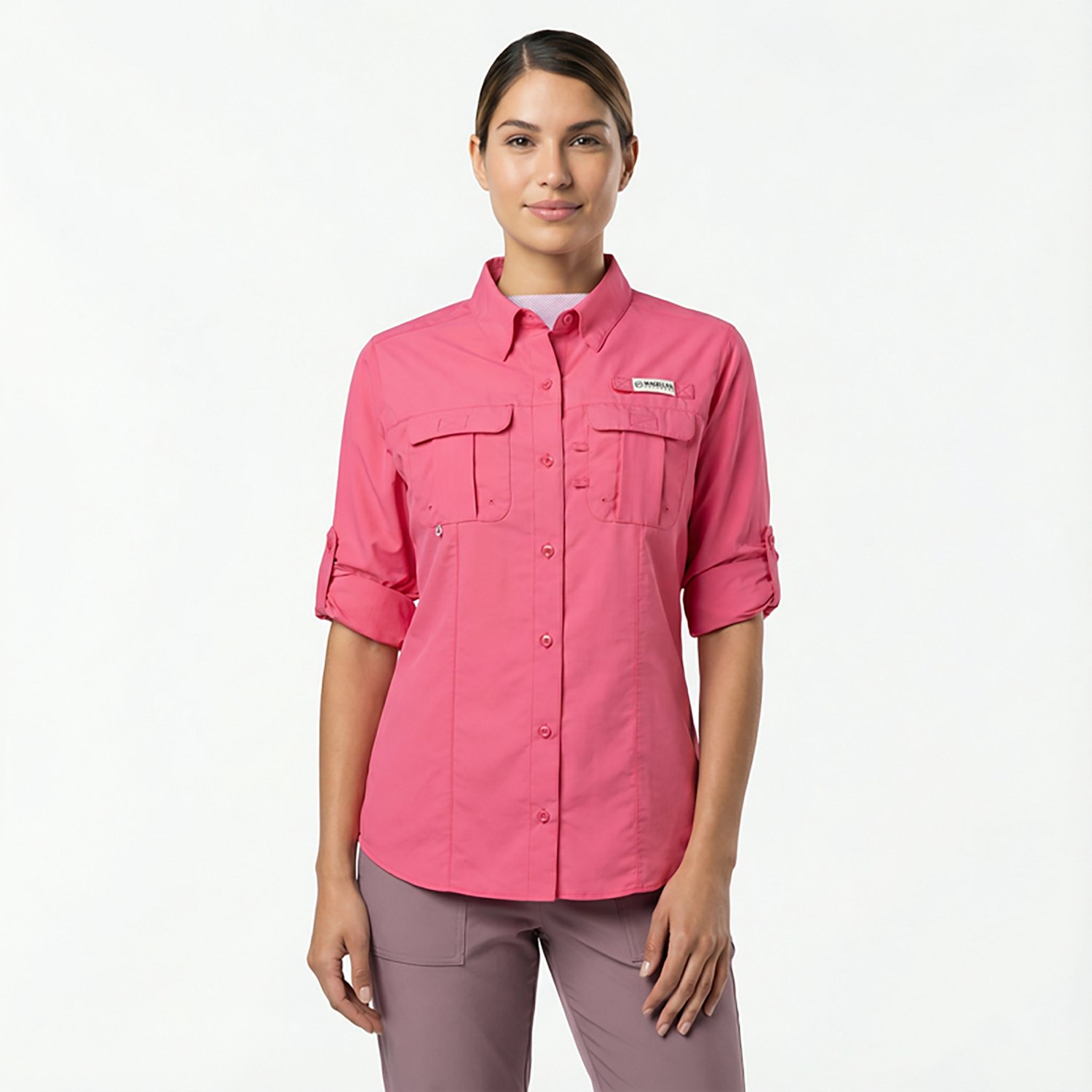Magellan Outdoors Women's Laguna Madre Long Sleeve Shirt                                                                         - view number 2