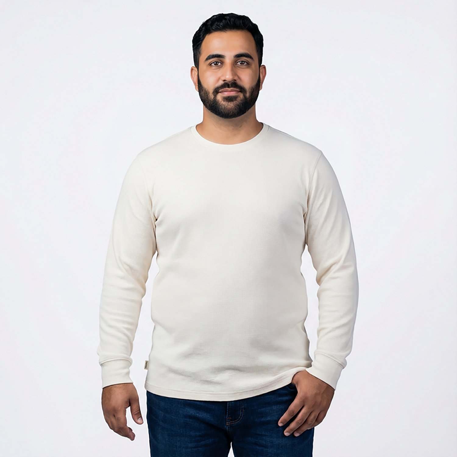 Magellan Outdoors Men's Base Camp Thermal Long Sleeve Crew Shirt - view number 2