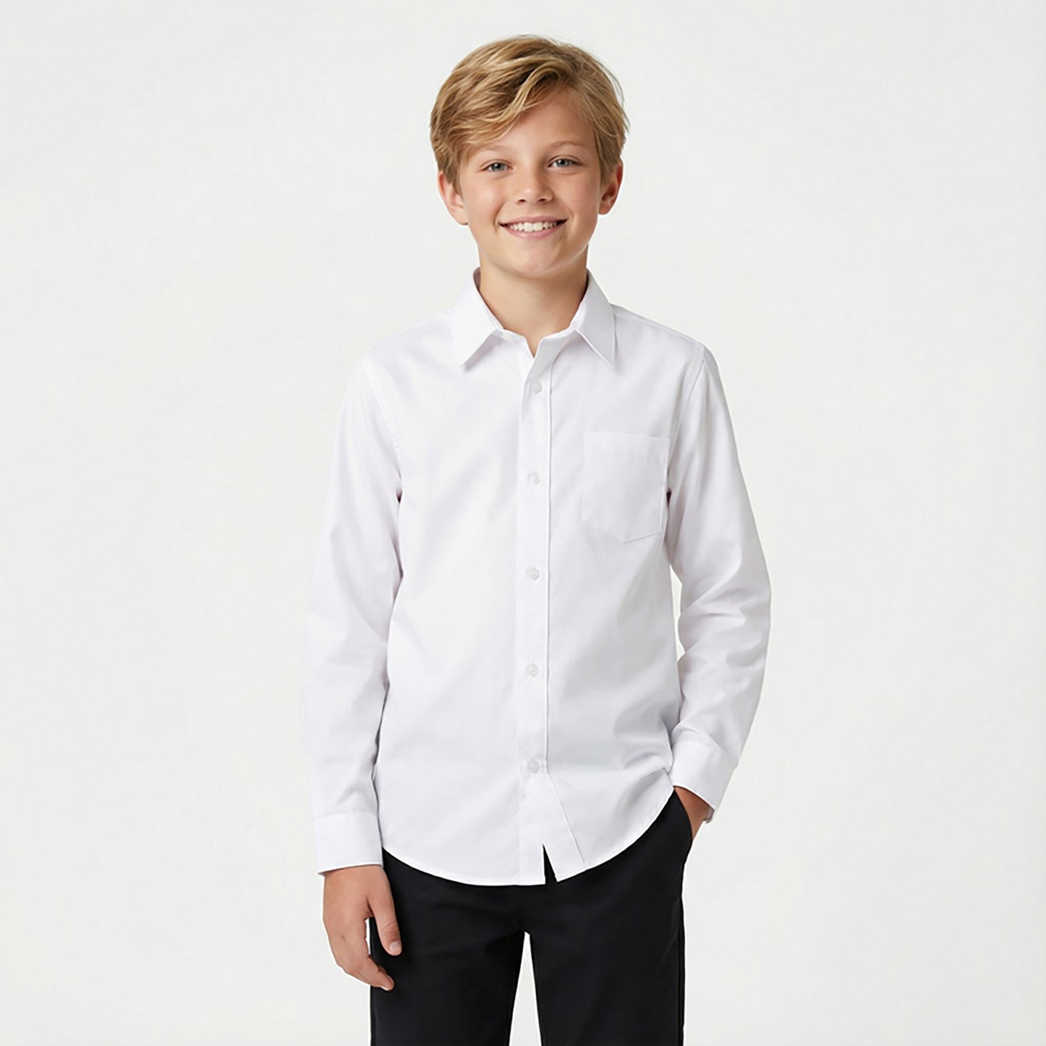 French Toast Boys' Long Sleeve Dress Shirt - view number 2