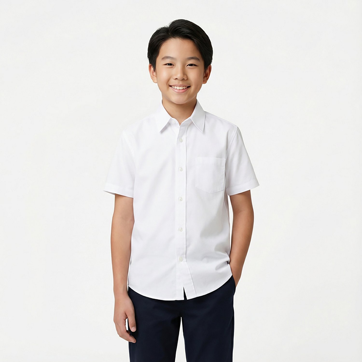 French Toast Boys' Short Sleeve Dress Shirt - view number 2