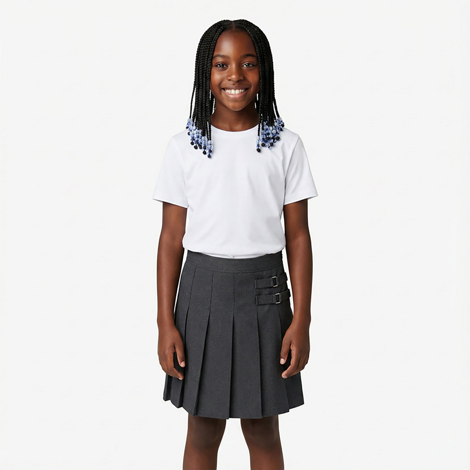 French Toast Girls' 2 Tab Scooter Skirt - view number 2