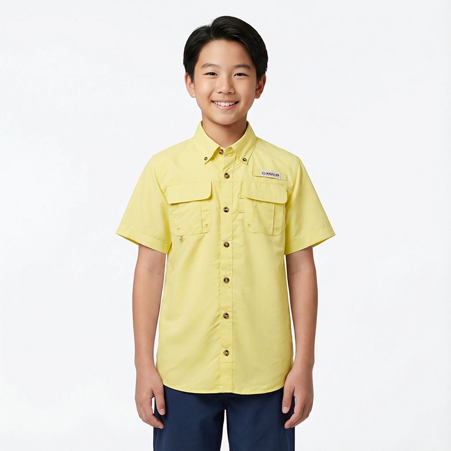 Magellan Outdoors Boys' Laguna Madre Button Down Shirt                                                                           - view number 2