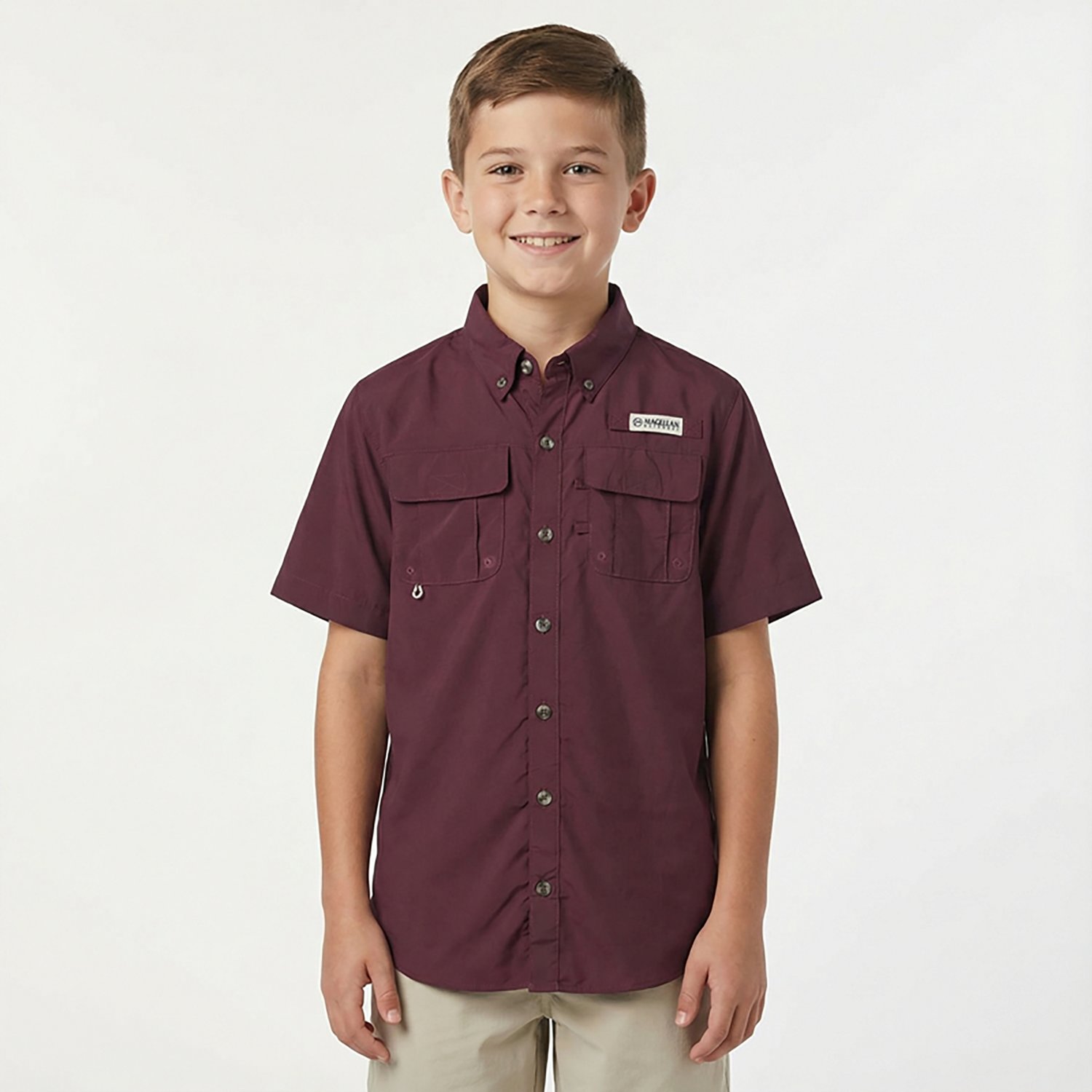Magellan Outdoors Boys' Laguna Madre Button Down Shirt                                                                           - view number 2