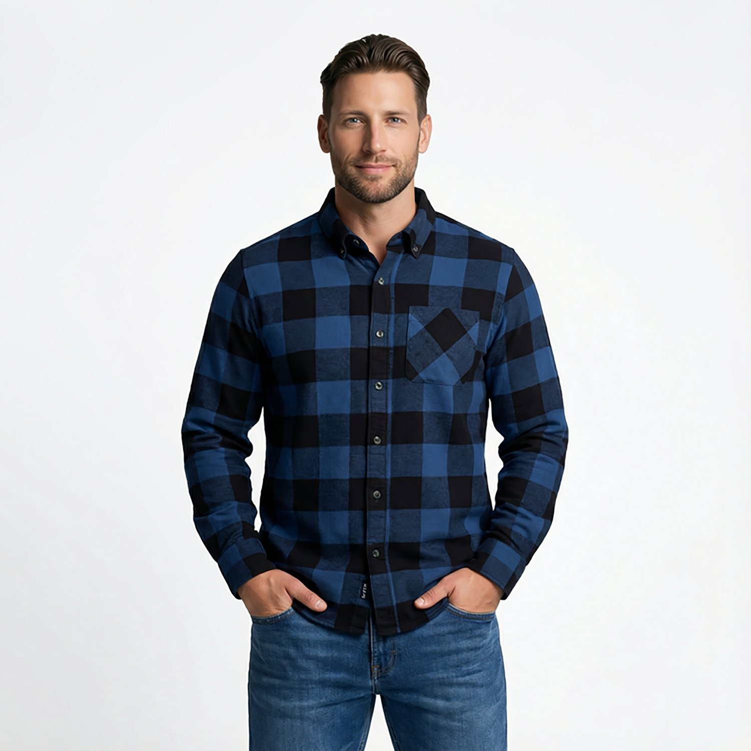 Magellan Outdoors Canyon Creek Long Sleeve Flannel Shirt                                                                         - view number 5