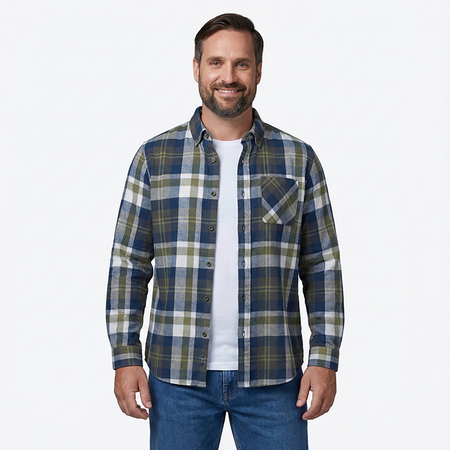 Magellan Outdoors Canyon Creek Long Sleeve Flannel Shirt                                                                         - view number 3