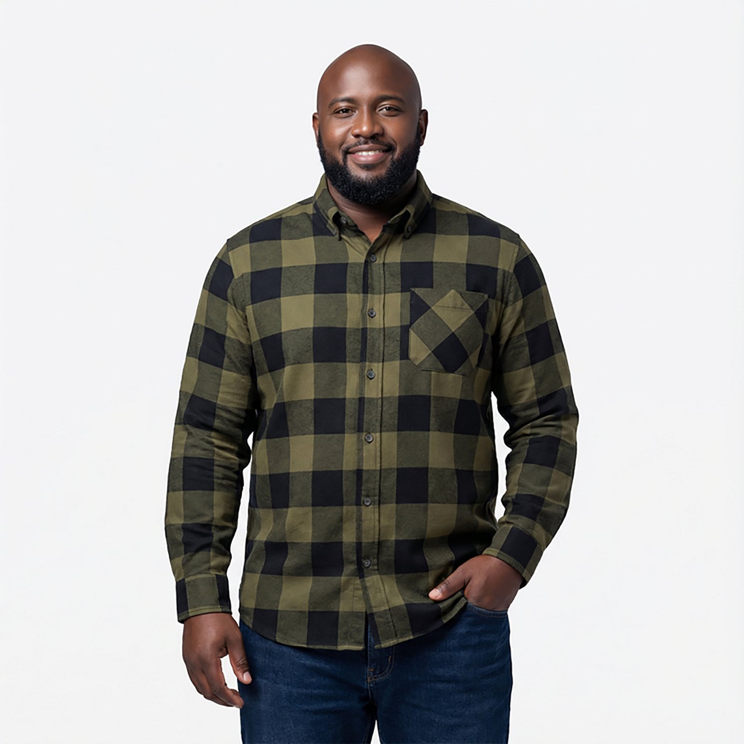 Magellan Outdoors Canyon Creek Long Sleeve Flannel Shirt                                                                         - view number 4