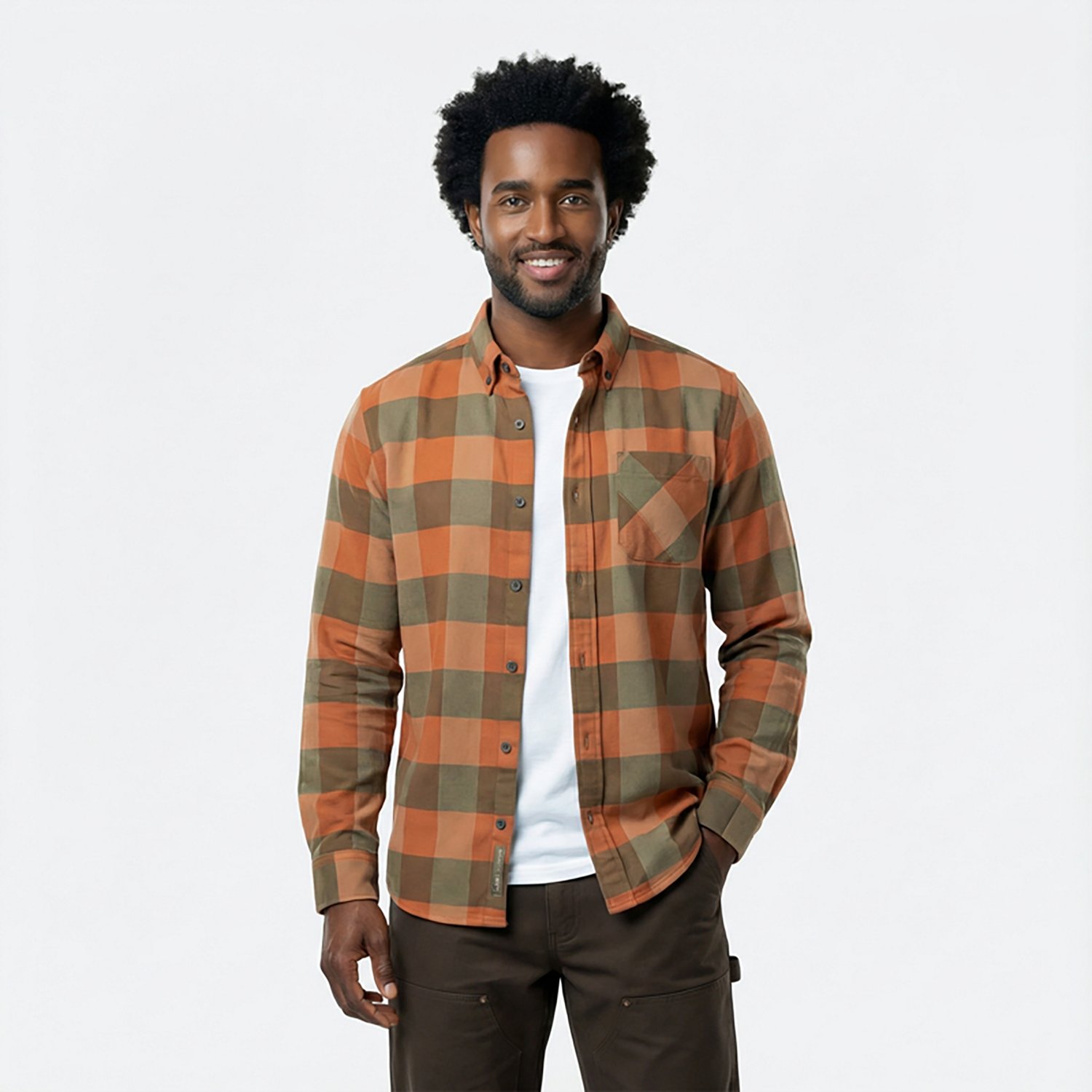 Magellan Outdoors Canyon Creek Long Sleeve Flannel Shirt                                                                         - view number 6