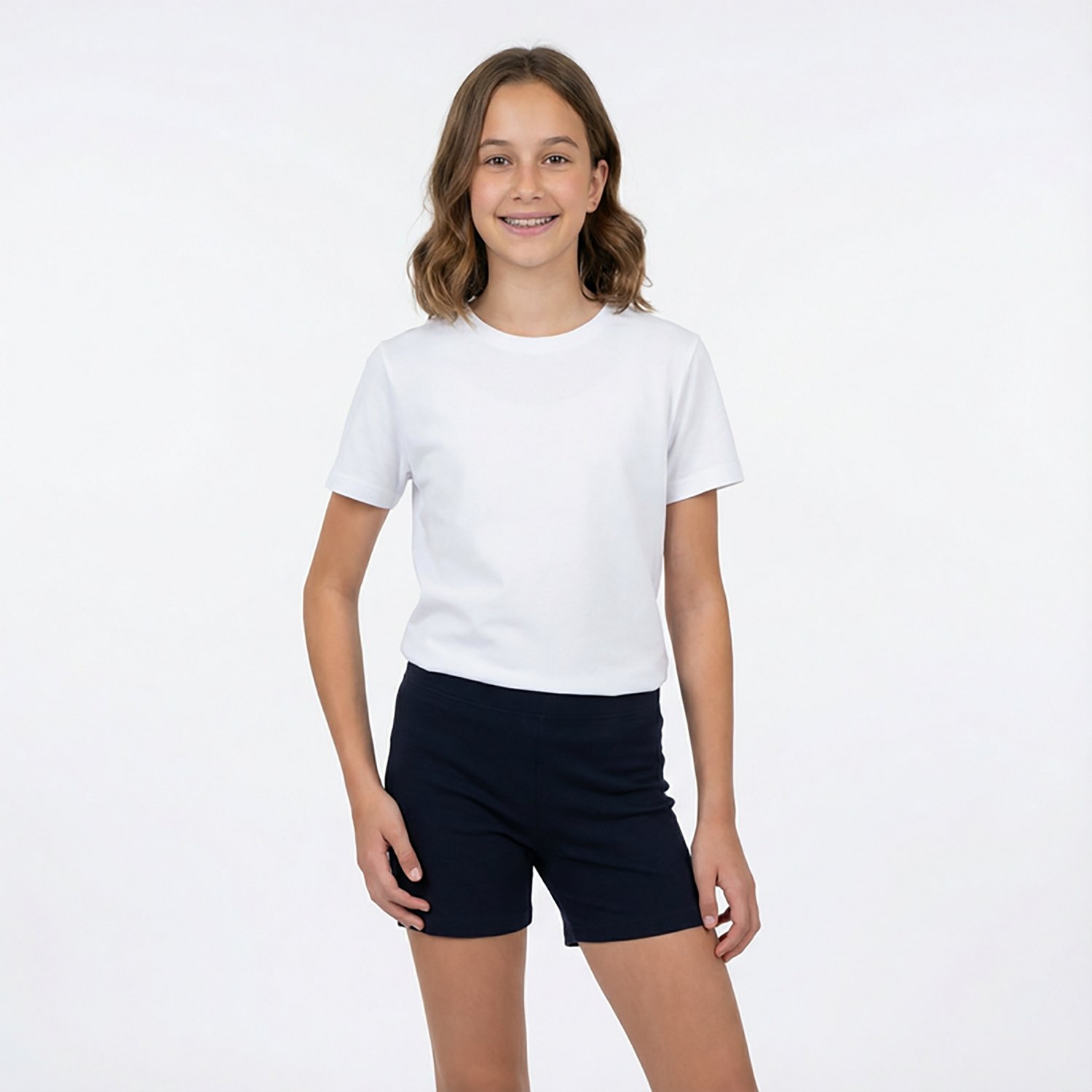 French Toast Girls' Uniform Kick Shorts