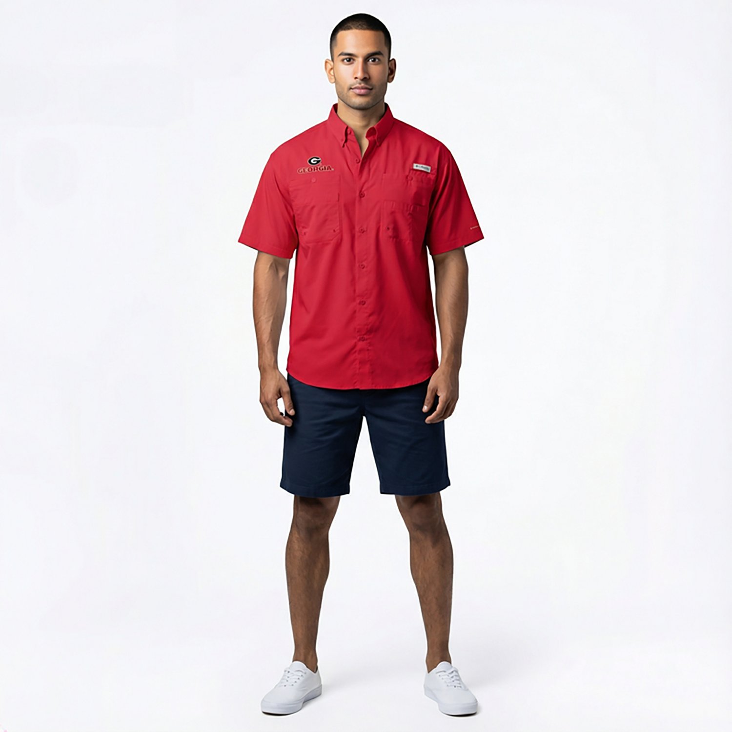 Columbia Sportswear Men's University of Georgia Tamiami Shirt