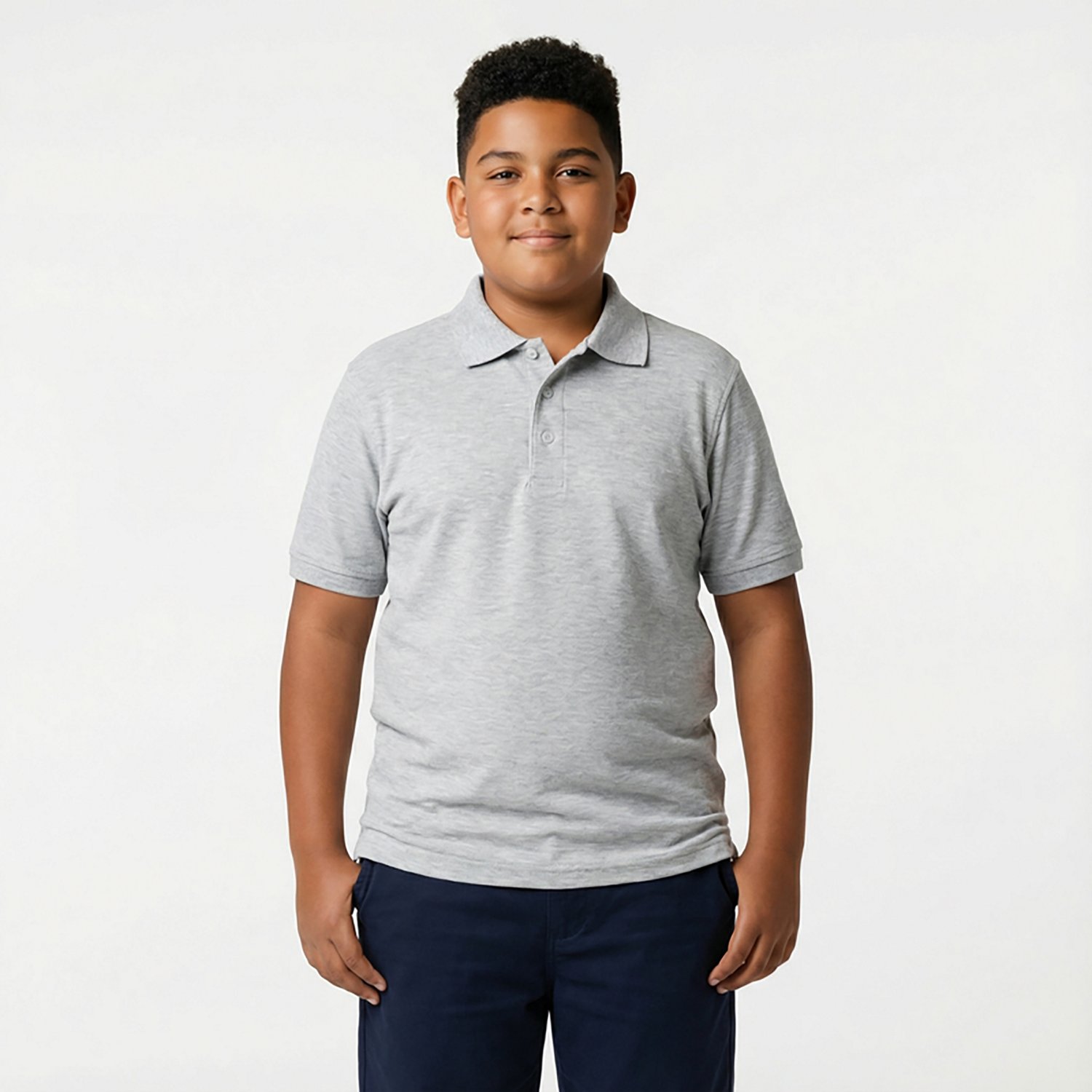 French Toast @School Boys' Pique Polo Shirt                                                                                      - view number 2