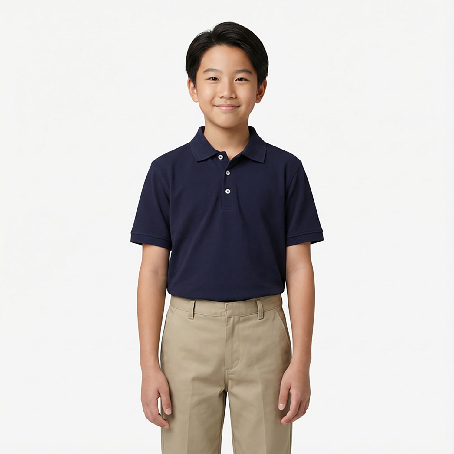 French Toast @School Boys' Pique Polo Shirt                                                                                      - view number 2