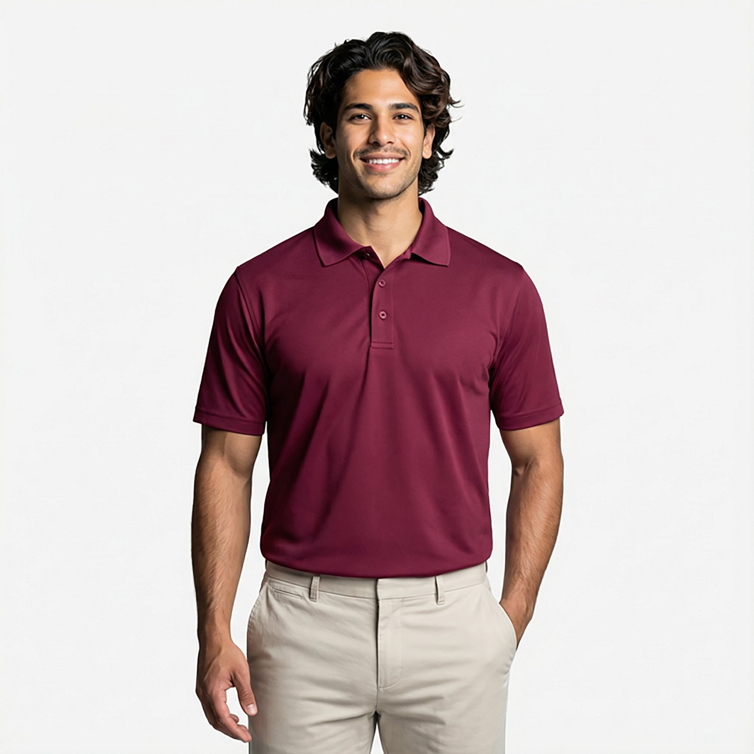 Red Kap Men's Short Sleeve Performance Knit Work Polo Shirt - view number 2