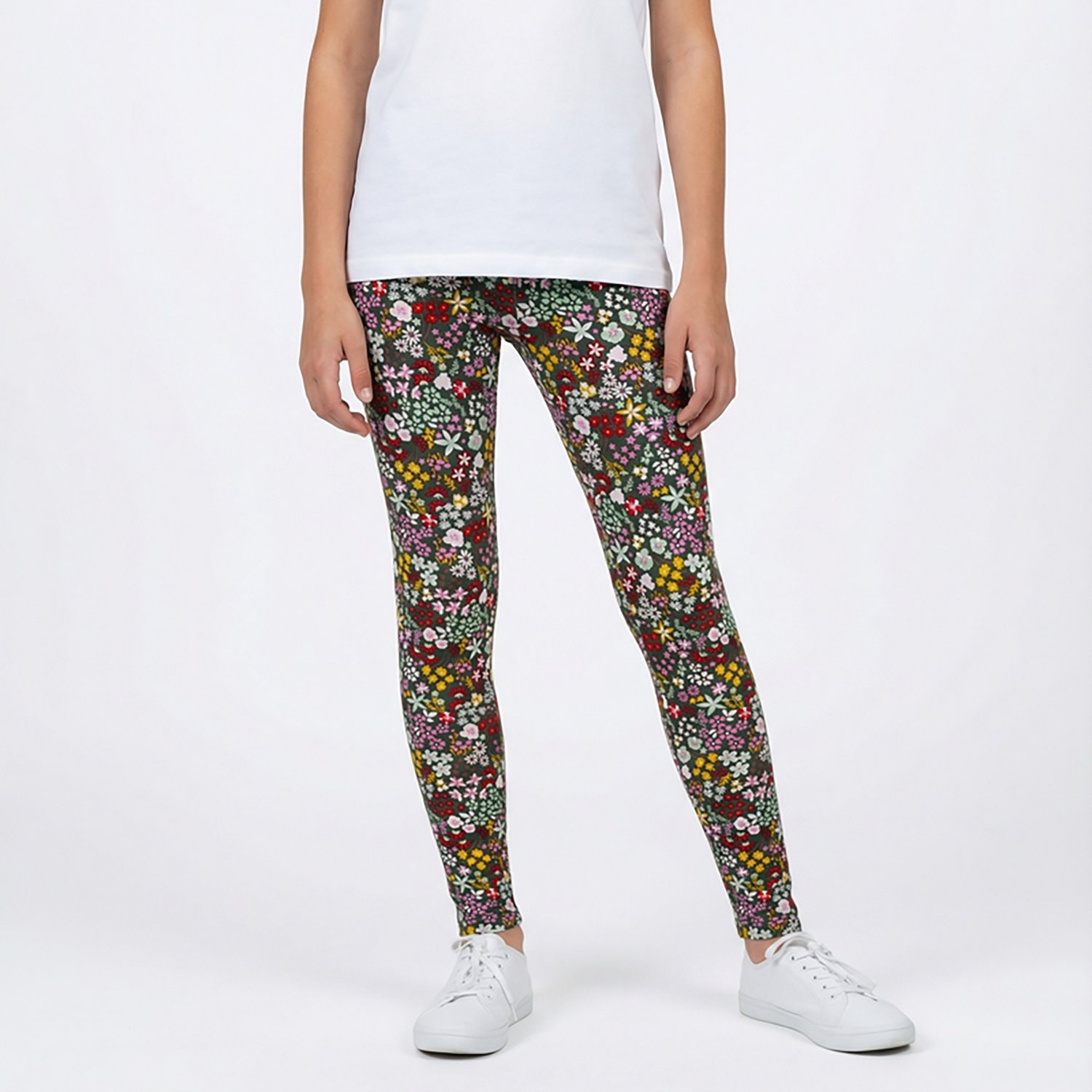 BCG Girls' Athletic Printed Cotton Leggings - view number 2