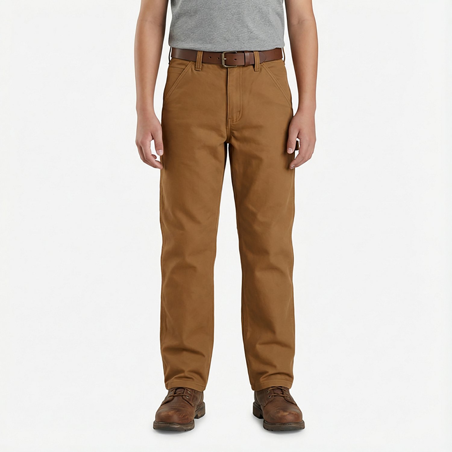 Carhartt Boys' 4-7 Canvas Dungaree Pants - view number 2
